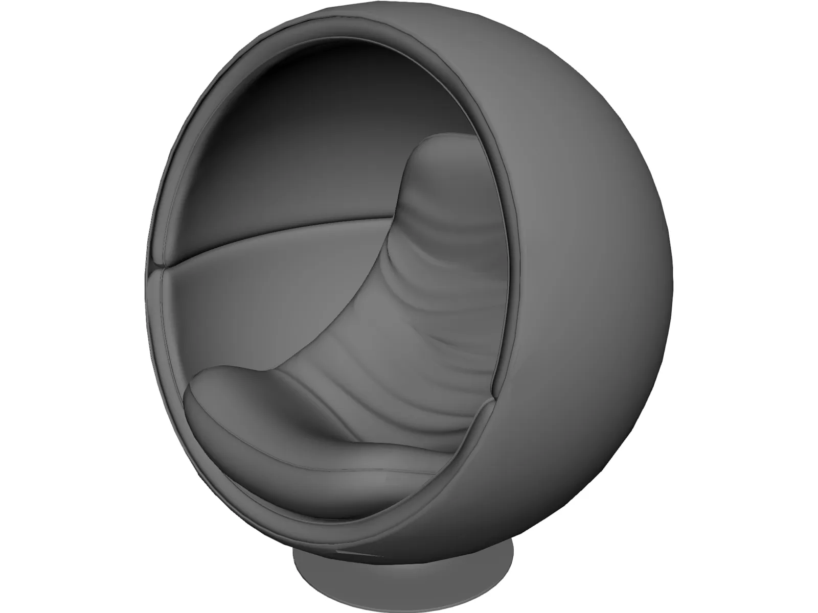 Egg Chair 3D Model