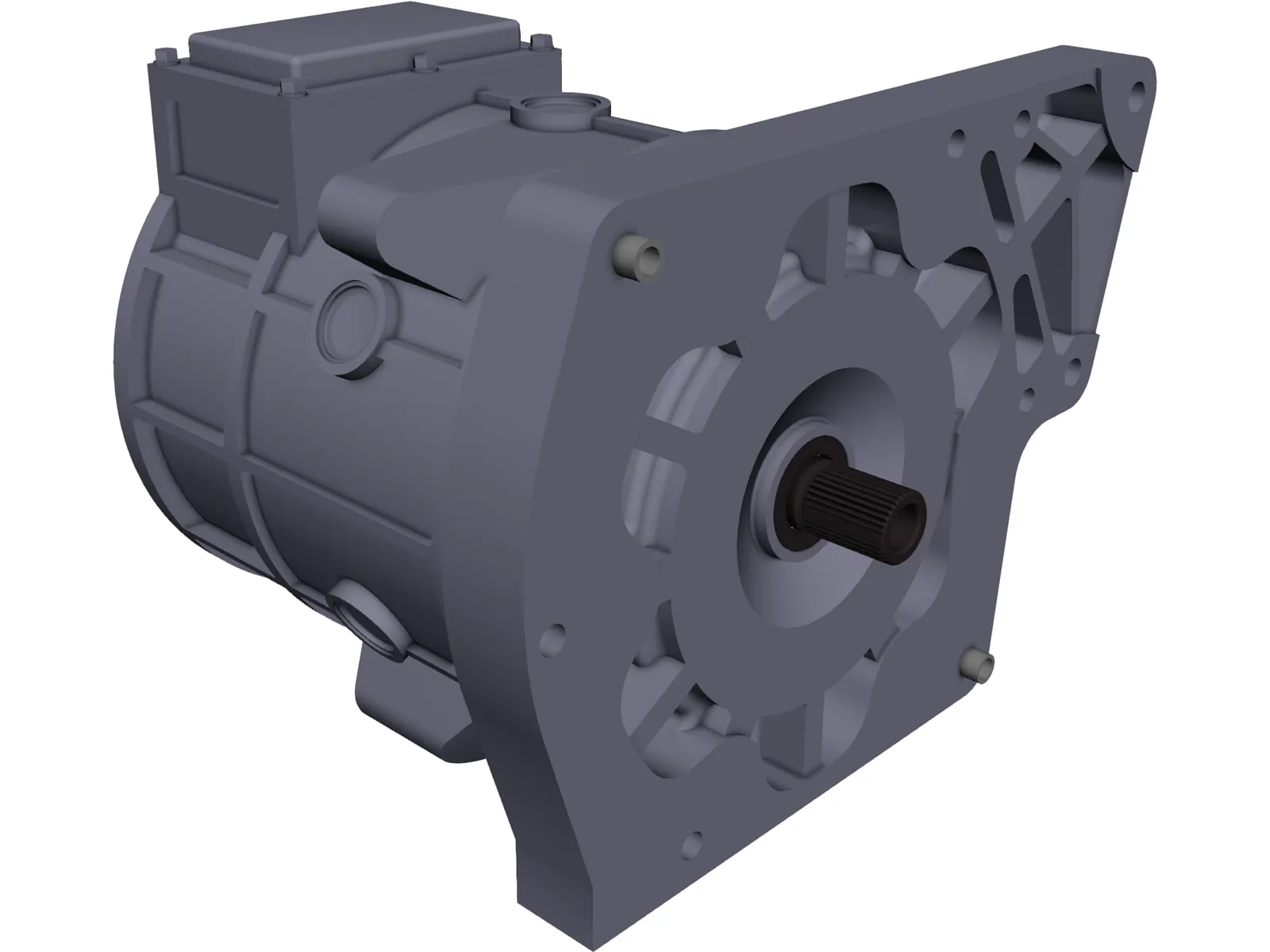 EV Motor 3D Model