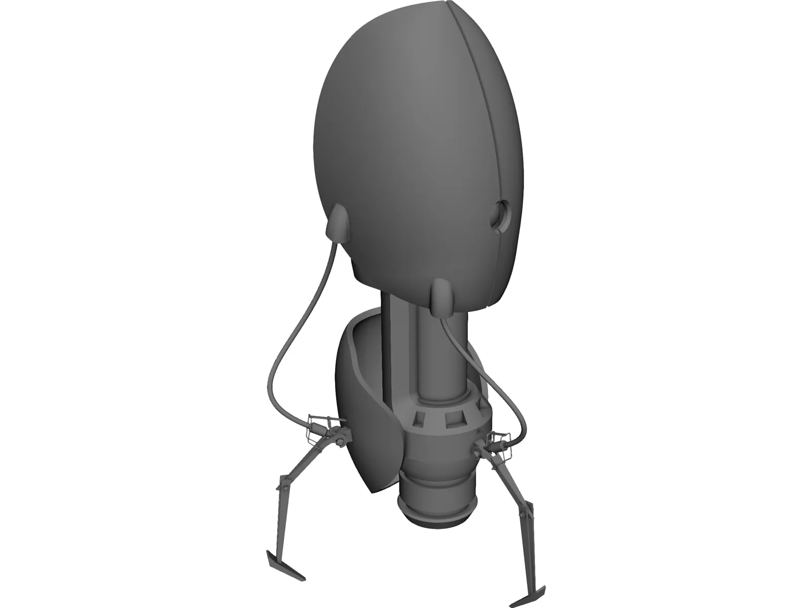 Portal Gun 3D Model