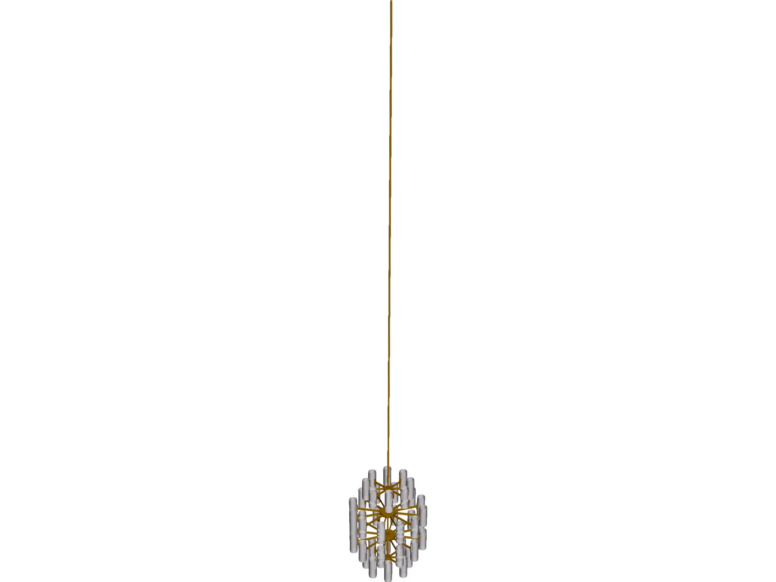 Chandelier Church 3D Model