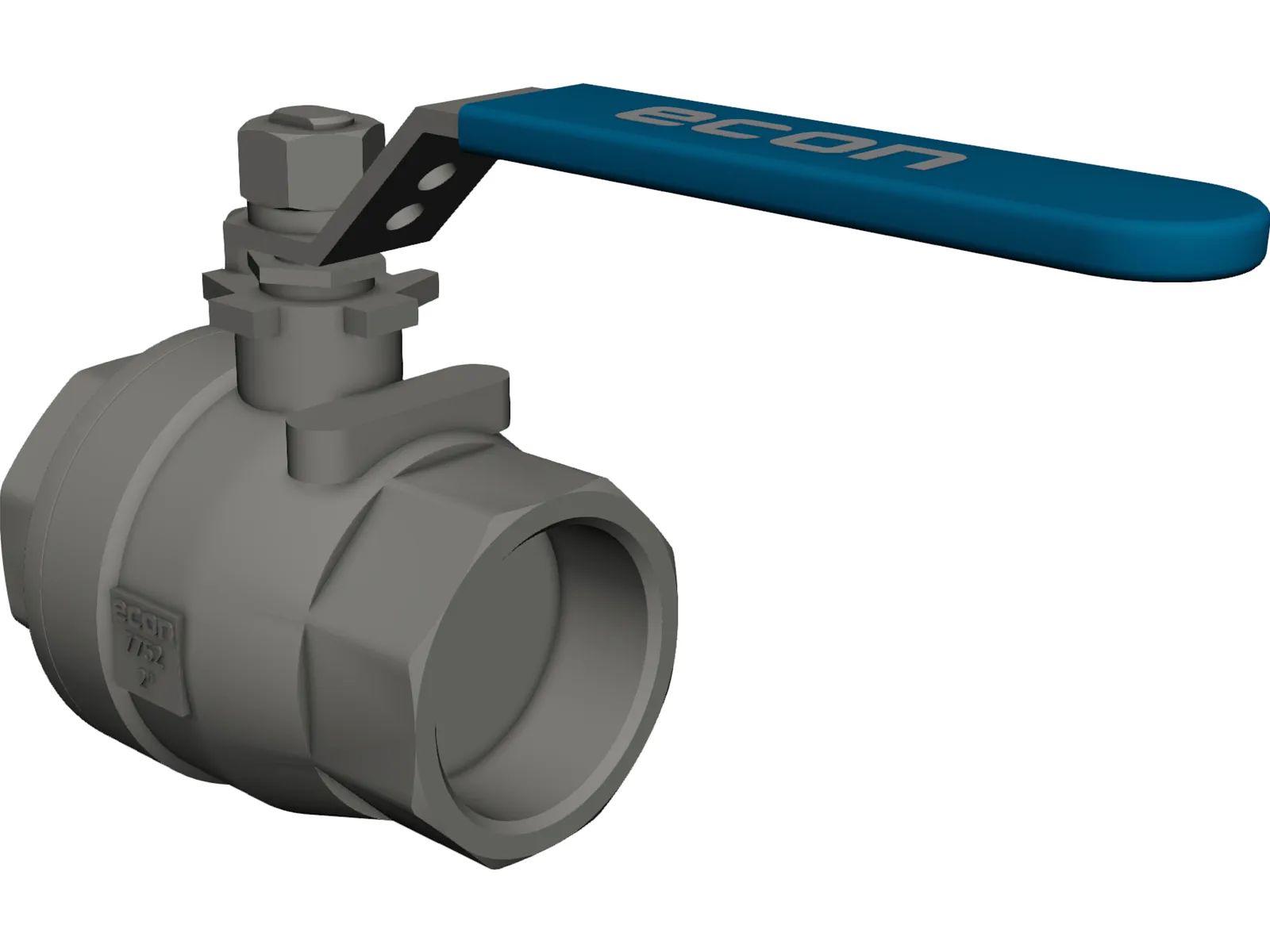 Valve 2 inch 3D Model