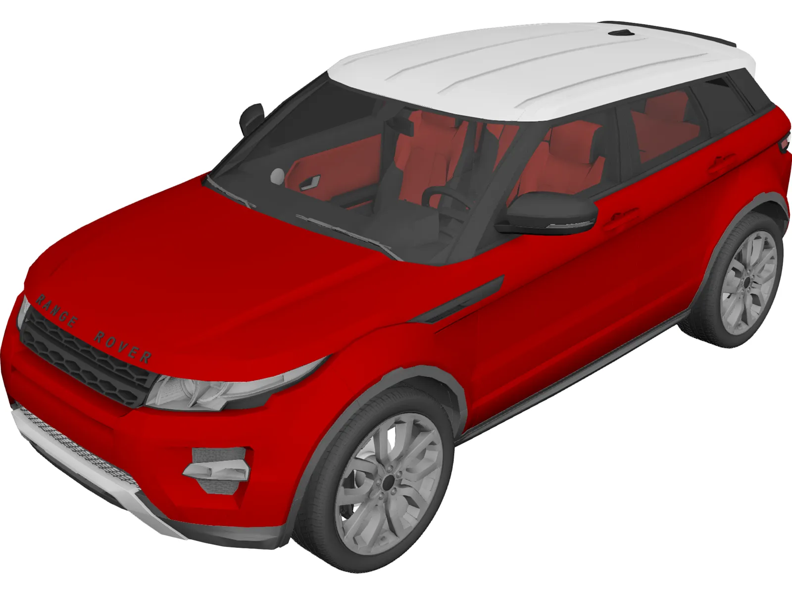 Range Rover Evoque 3D Model