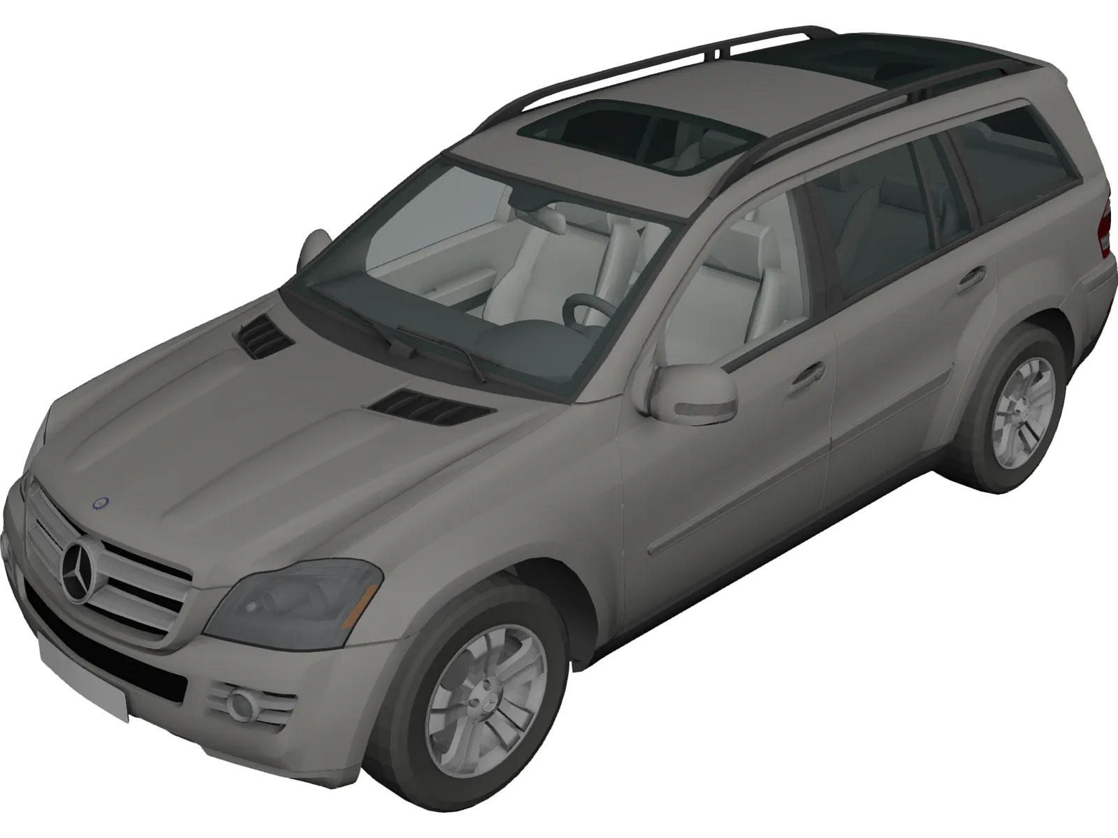 Mercedes-Benz GL 450 3D Model