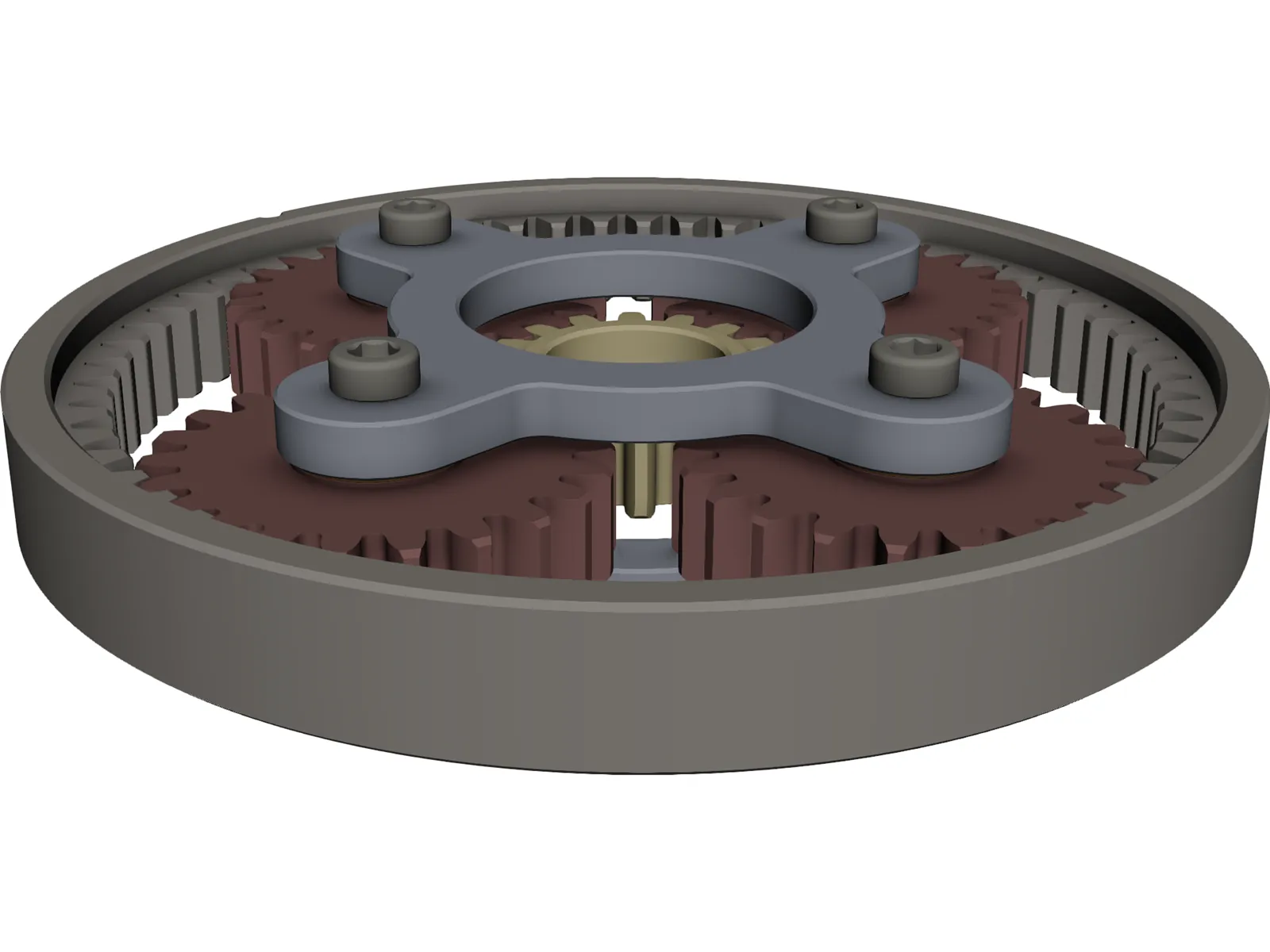 Planetary Gear 3D Model