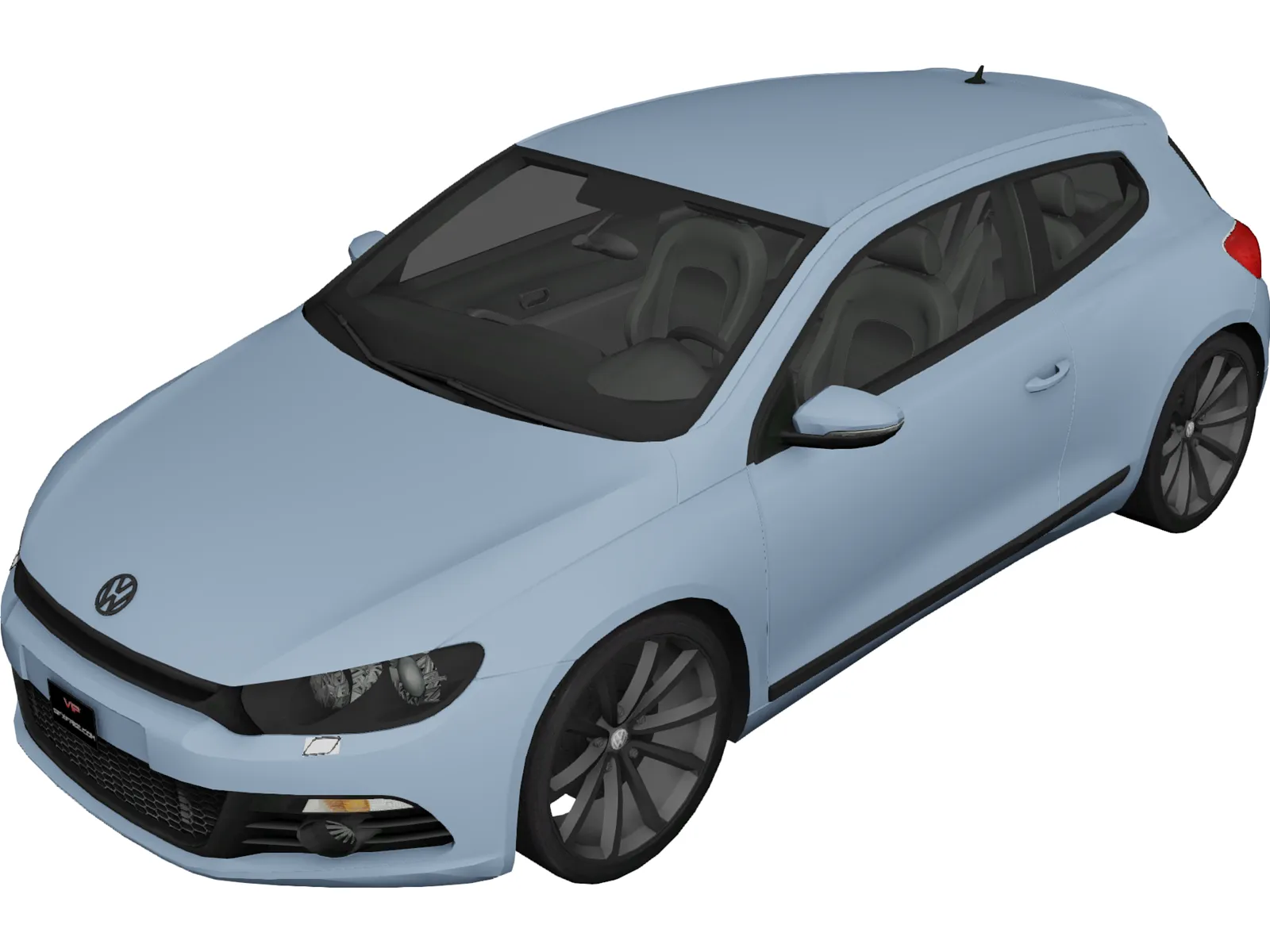 Volkswagen Scirocco 3D Model