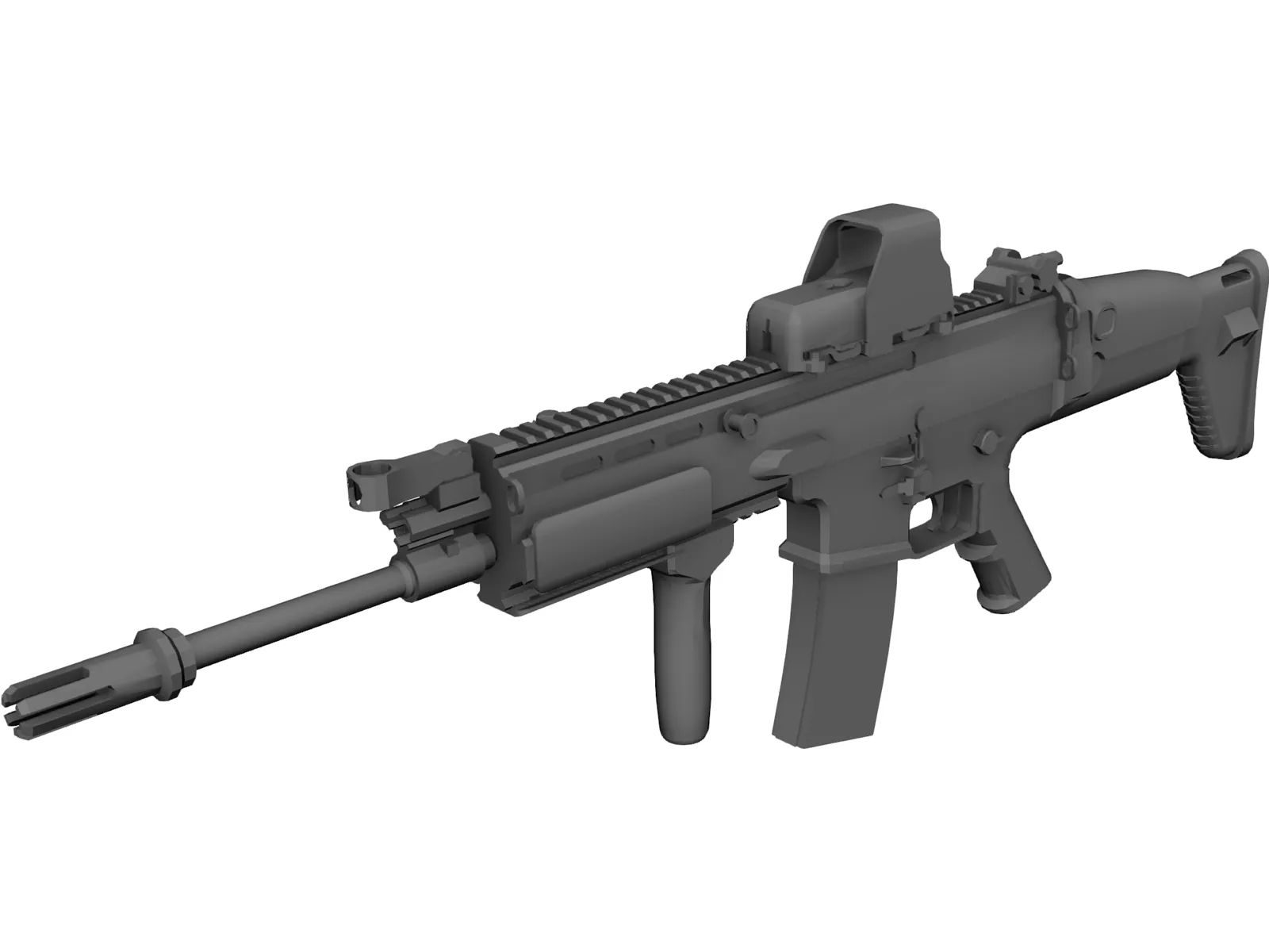 MK16 3D Model