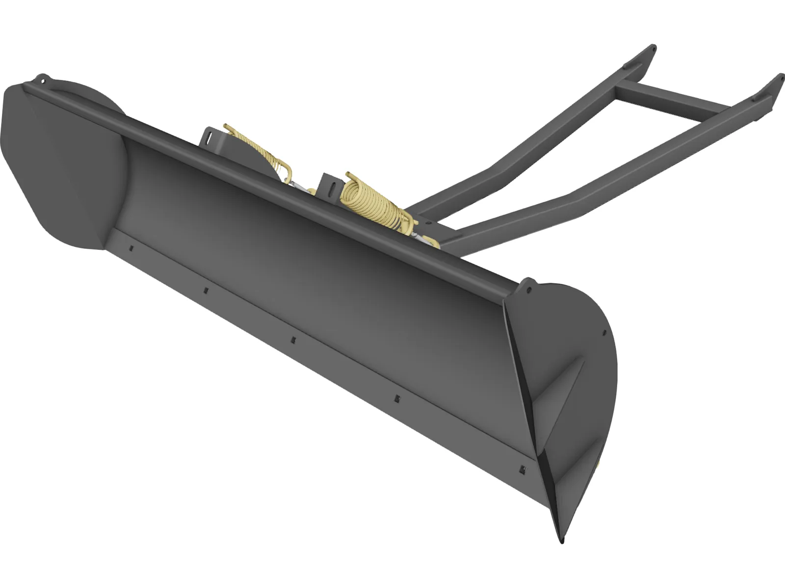 Snowplow 3D Model