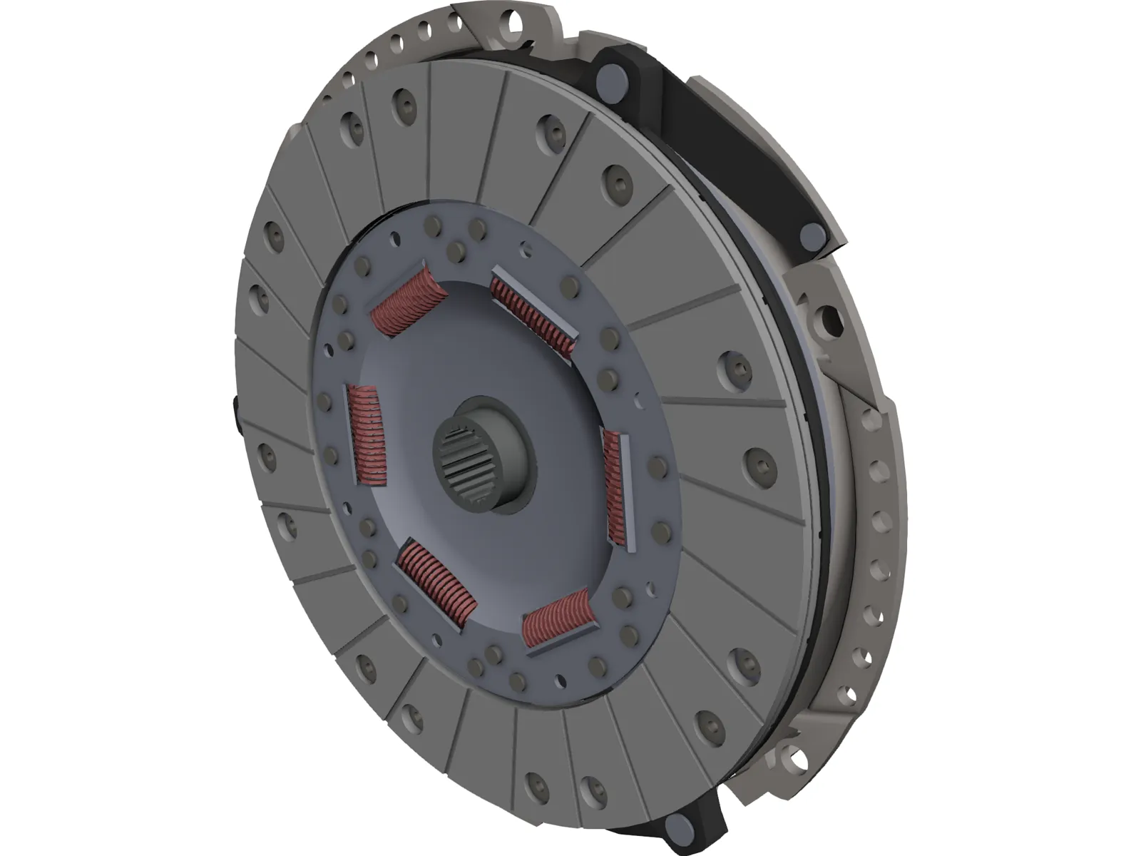 Clutch Assembly 3D Model