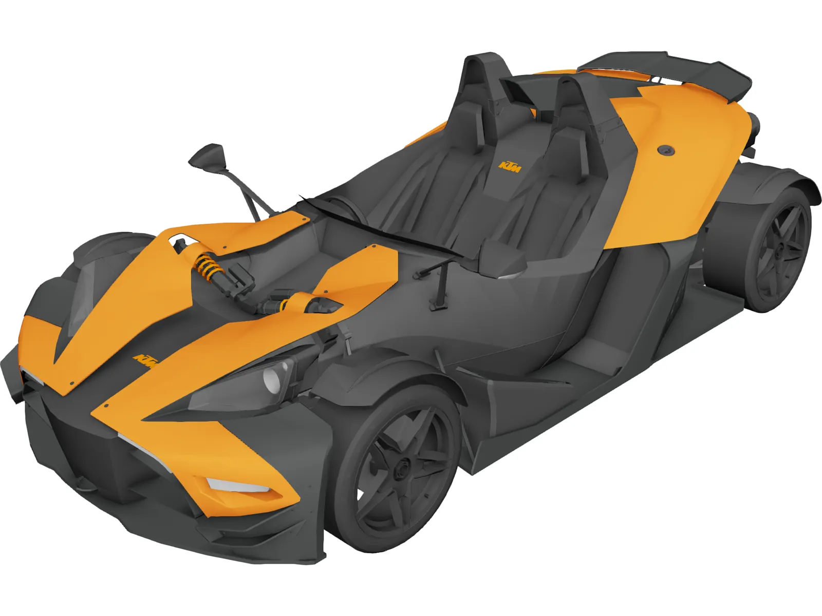 KTM X-Bow R (2011) 3D Model