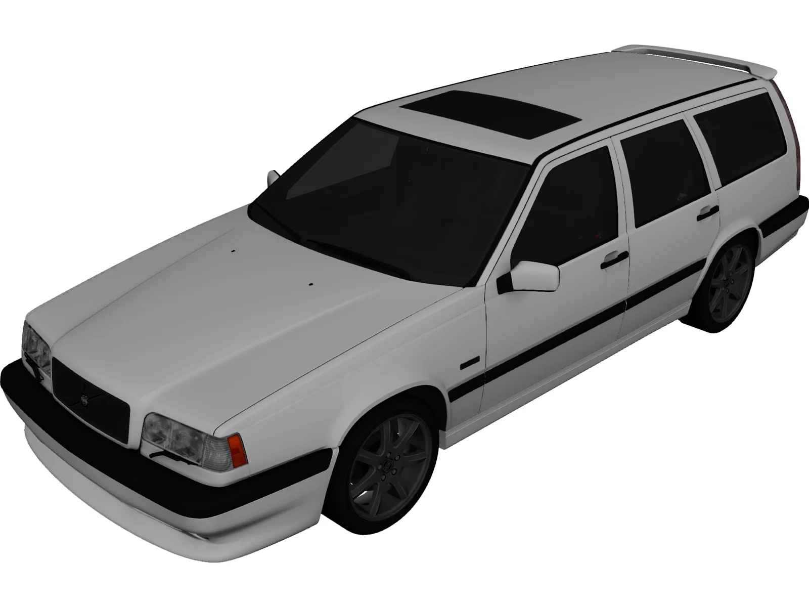 Volvo 850R Estate 3D Model