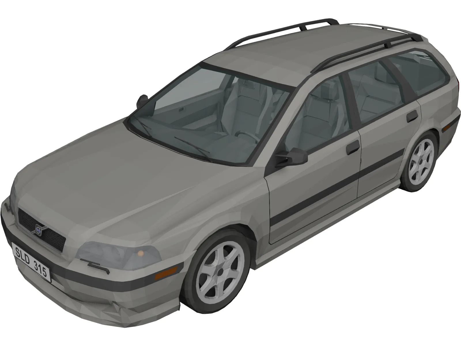 Volvo V40 Estate 3D Model