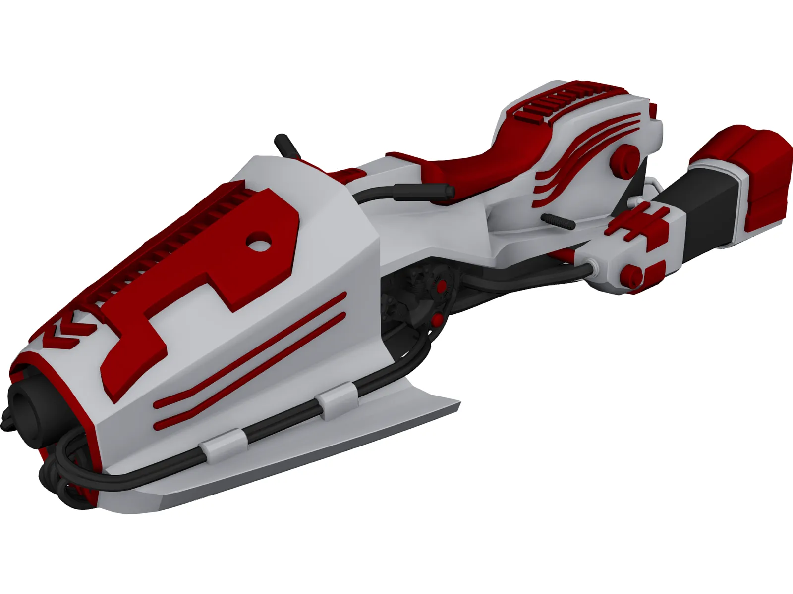 Jetbike 3D Model