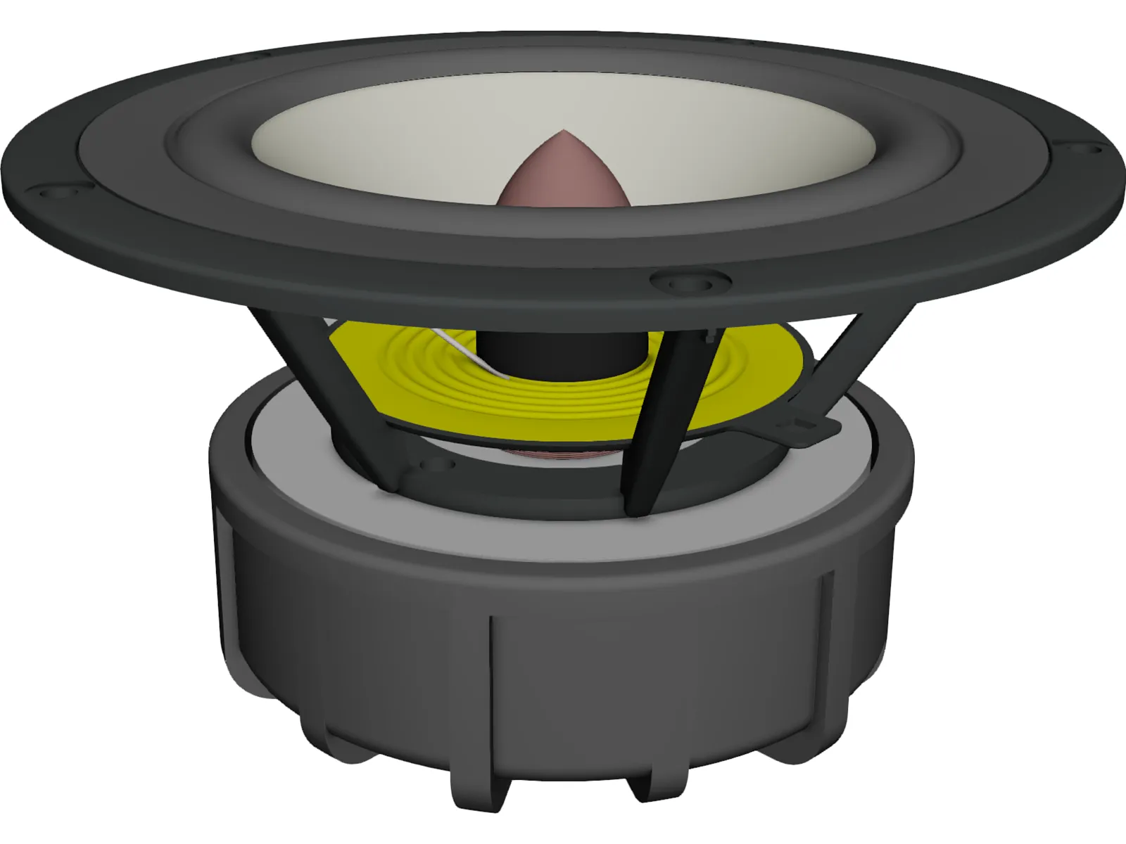 Speaker Subwoofer 3D Model