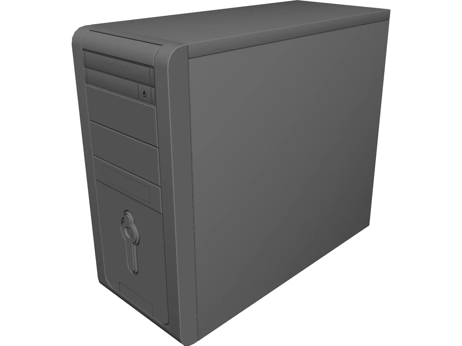 Philips Computer Case 3D Model