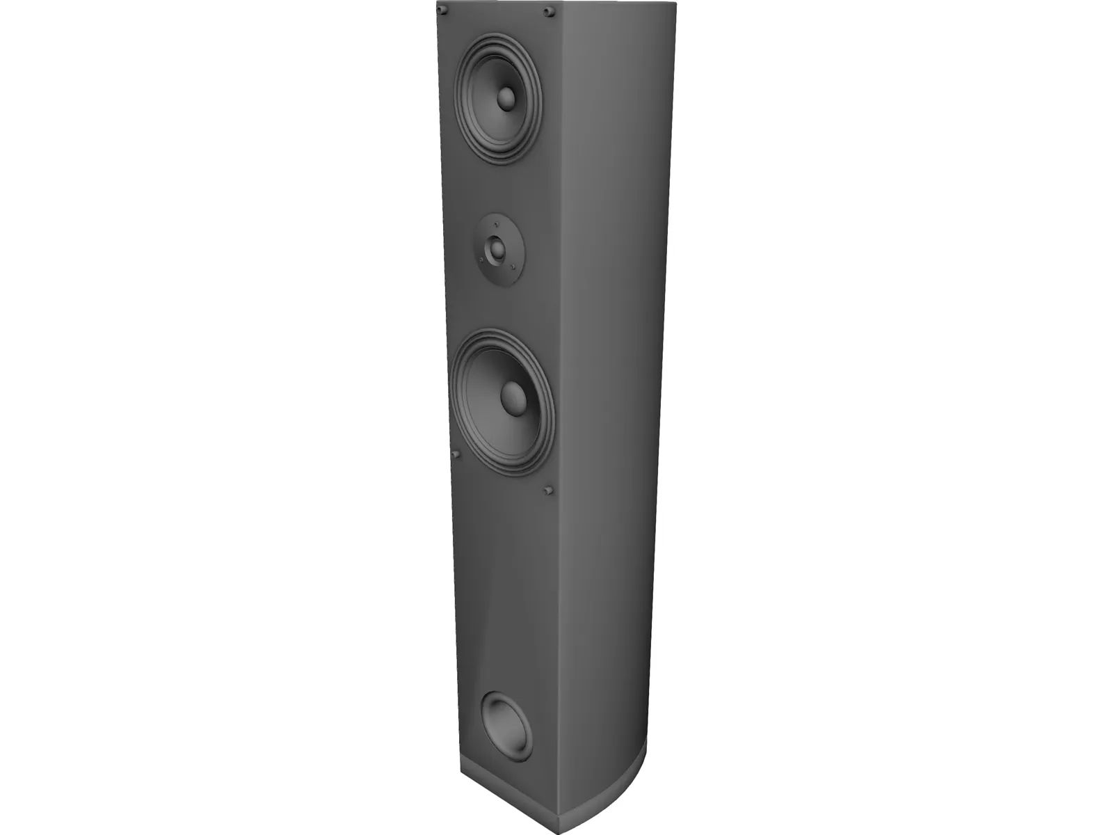 Home Speaker 3D Model