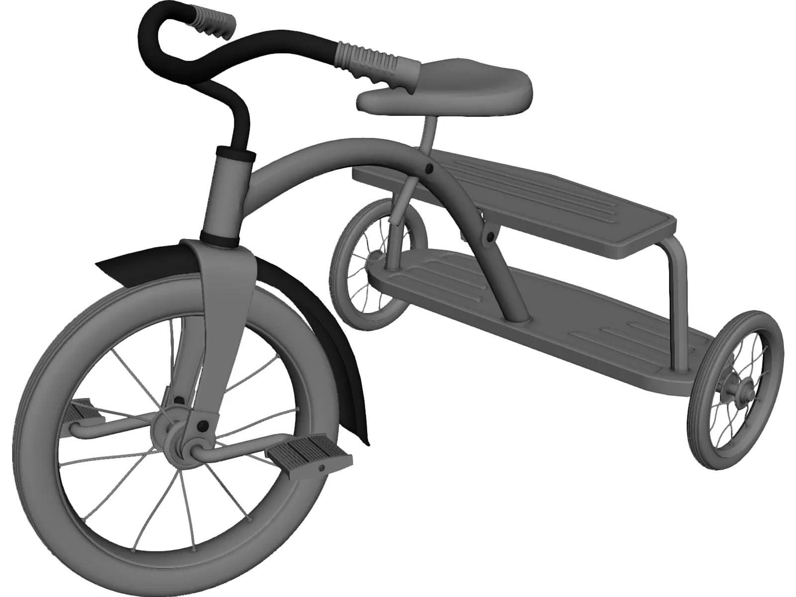 Tricycle 3D Model