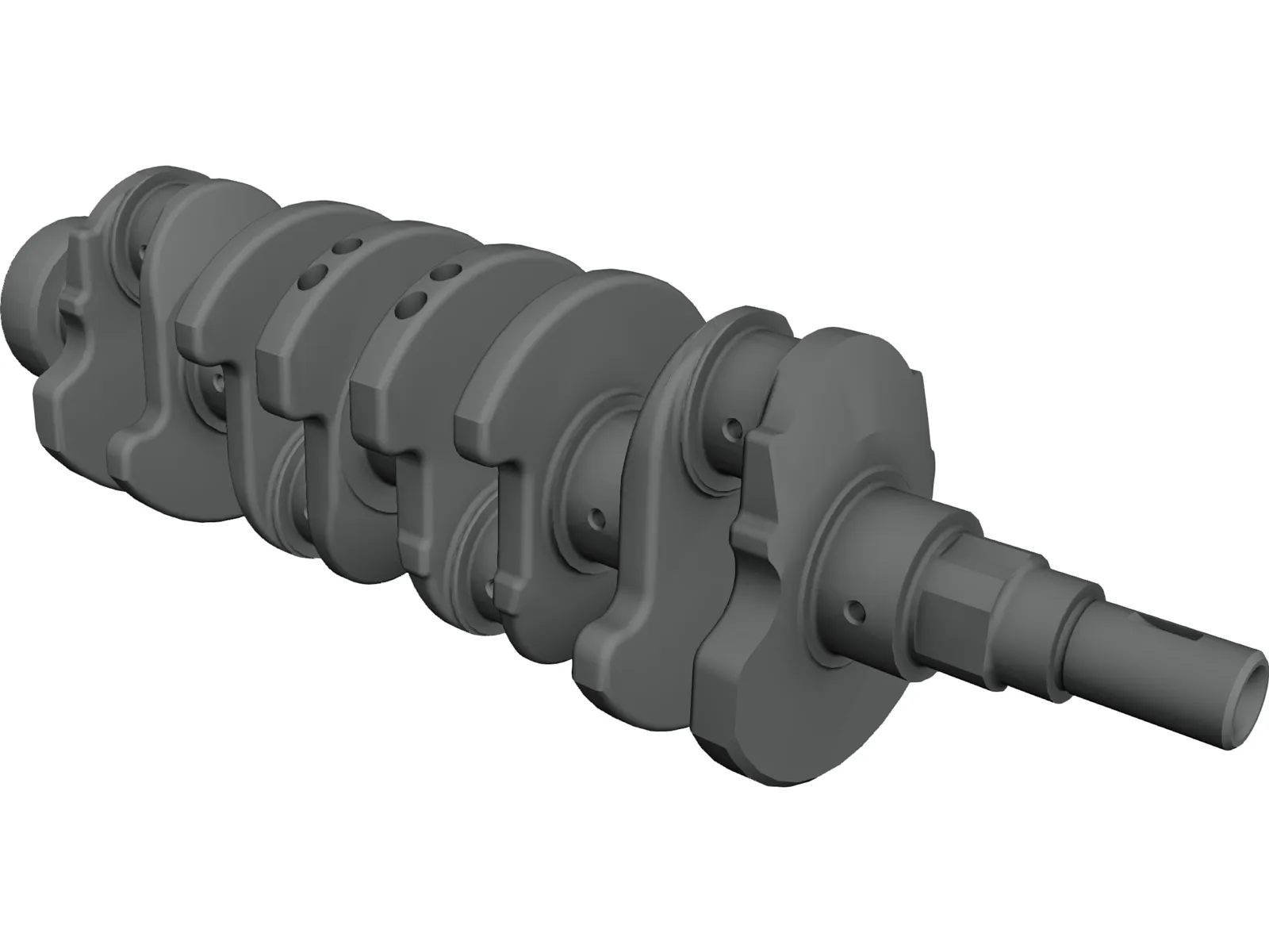 Crankshaft 3D Model