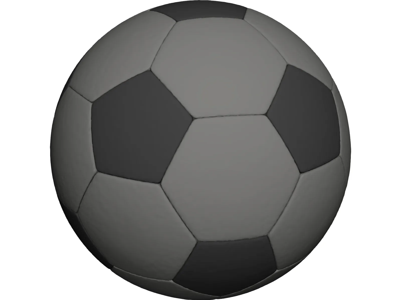 Soccer Ball 3D Model