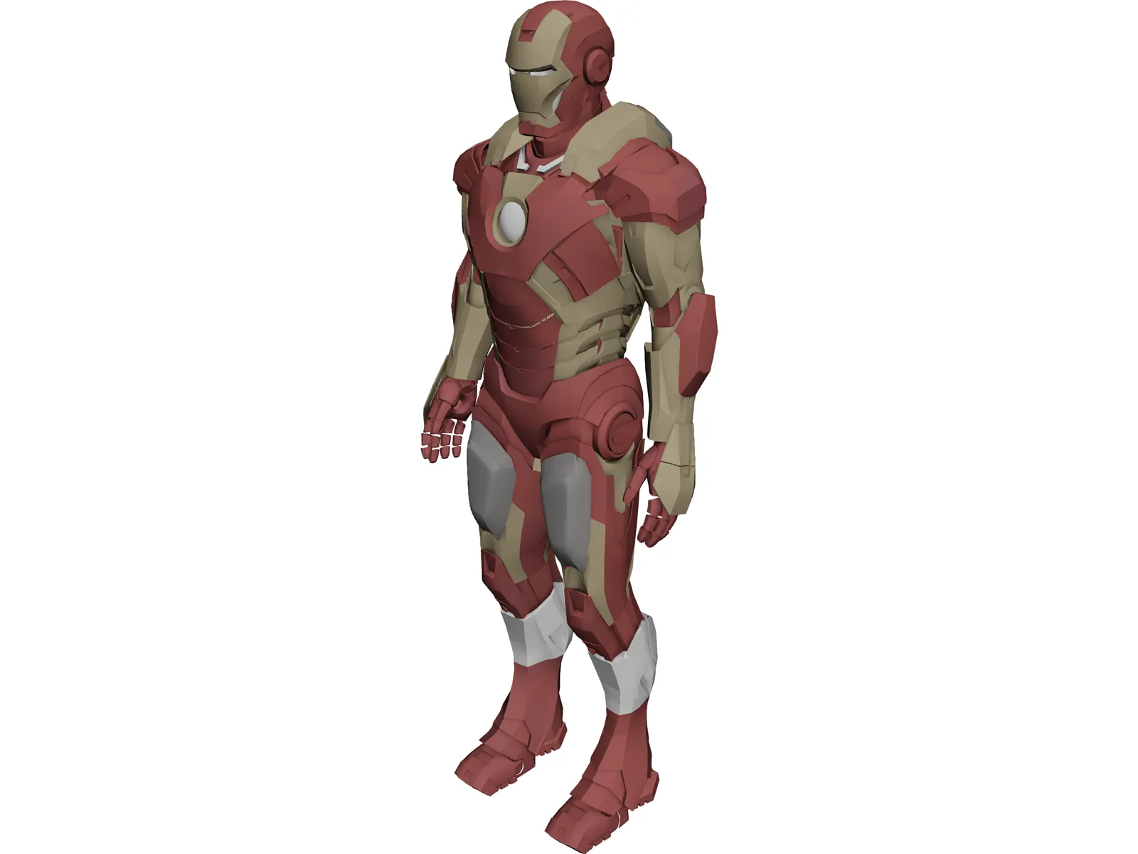 Iron Man Mk VII 3D Model