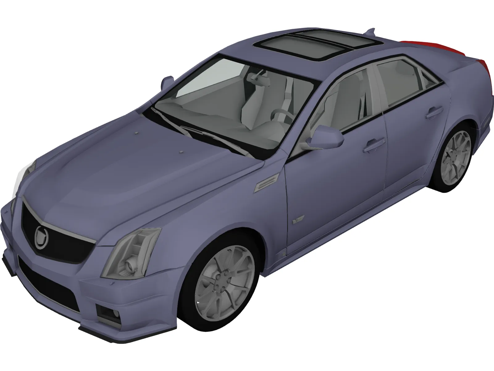 Cadillac CTS-V 3D Model