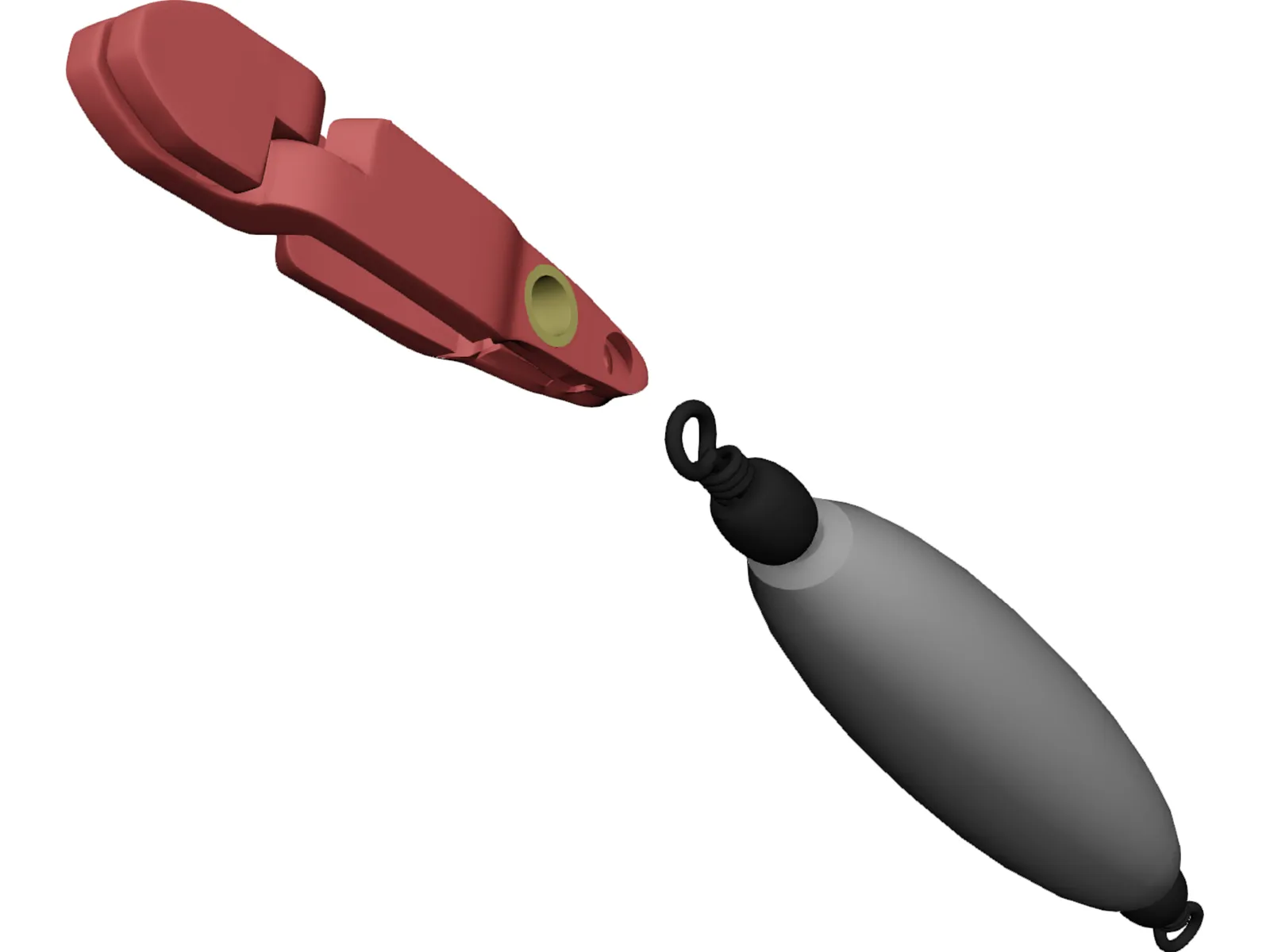 Snap Swivel 3D Model