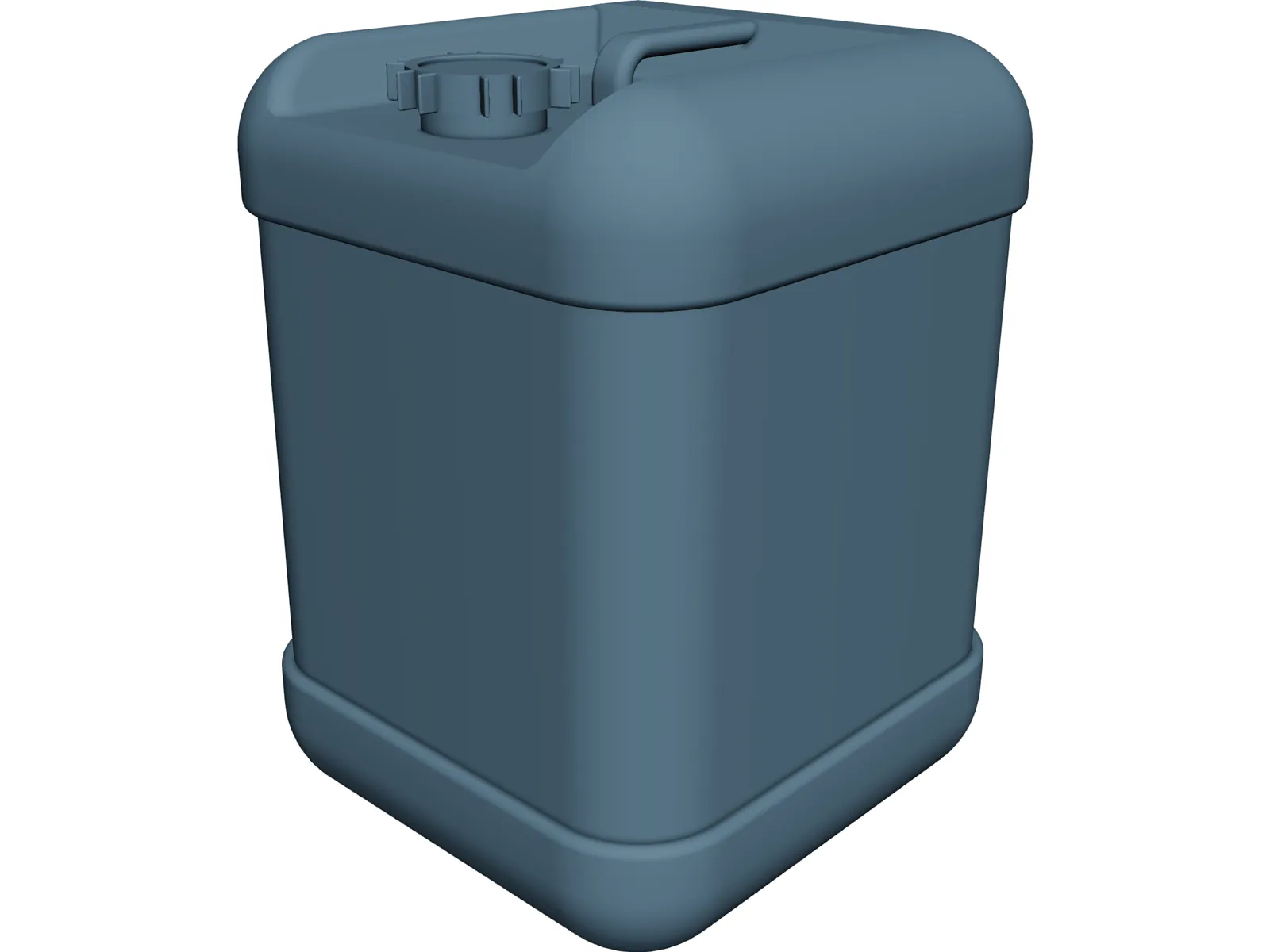 Plastic Container 20lt 3D Model