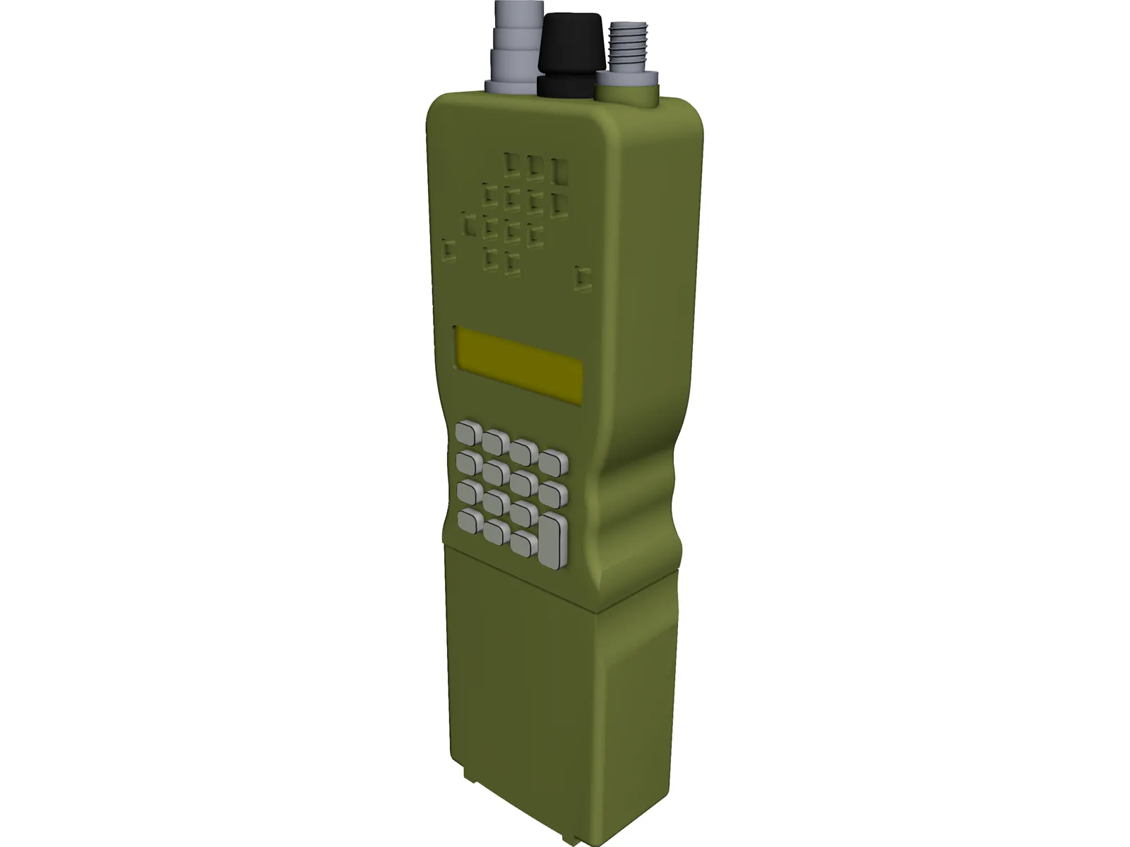 Military Radio 3D Model