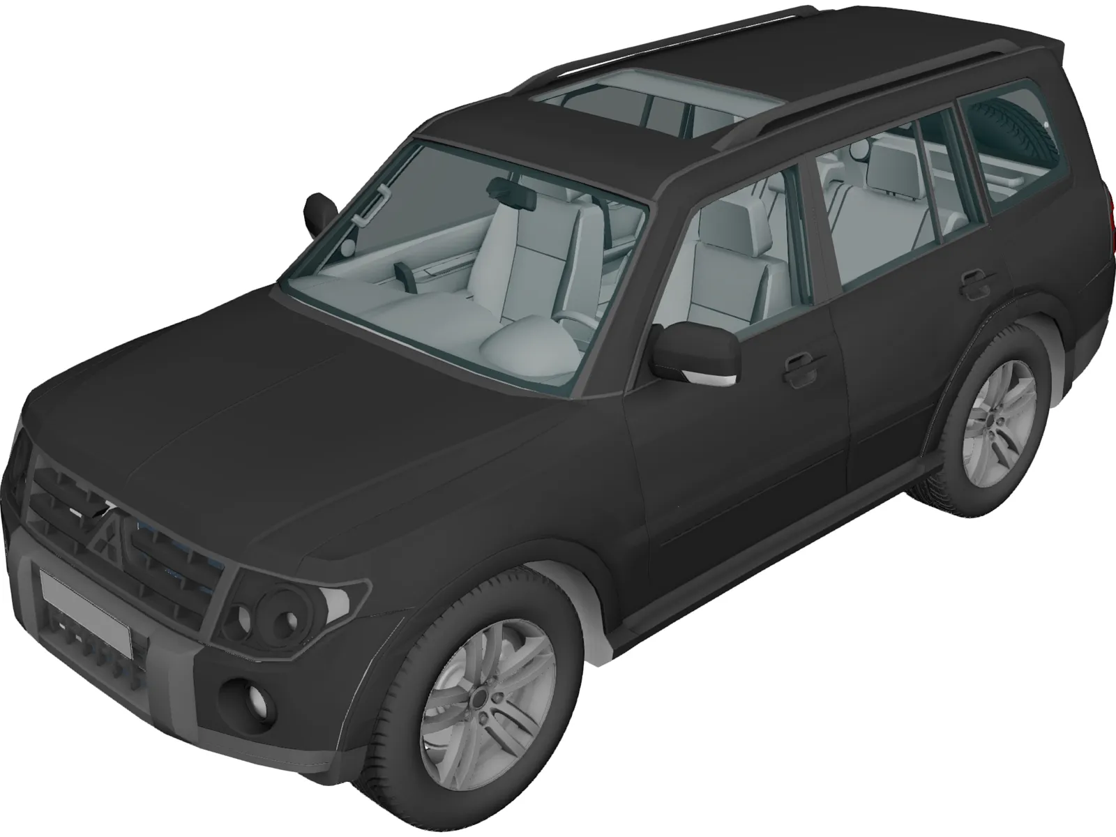 Mitsubishi Pajero 3D Model