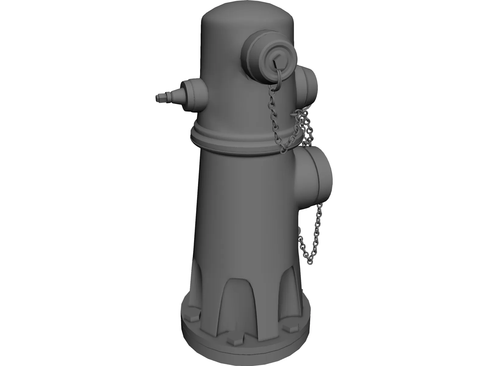 Fire Hydrant 3D Model