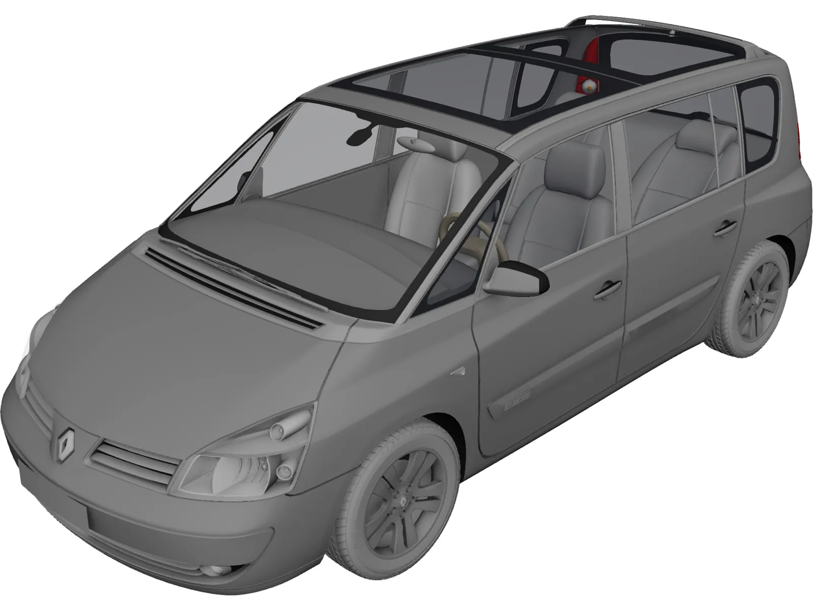 Renault Espace (2005) 3D Model