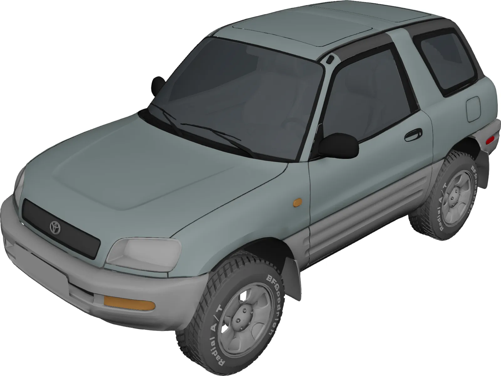 Toyota RAV4 (1995) 3D Model