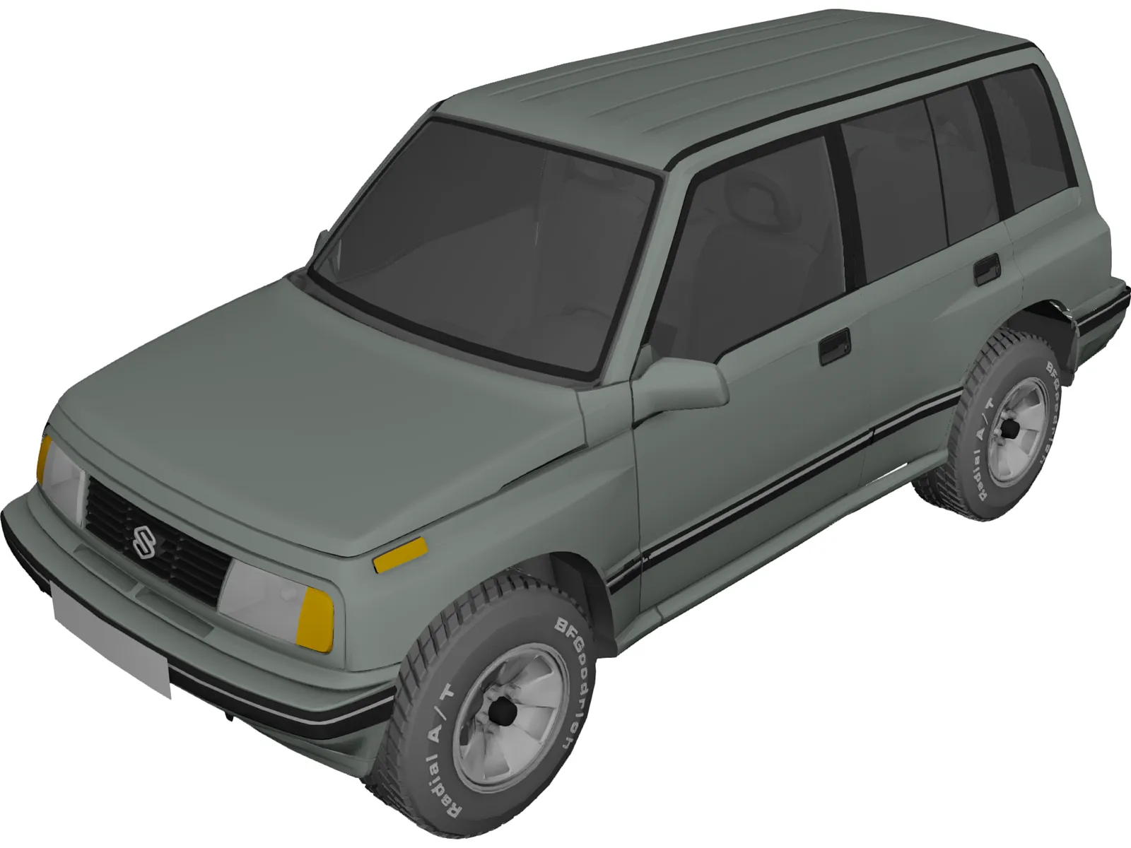 Suzuki Vitara 5-doors (1990) 3D Model