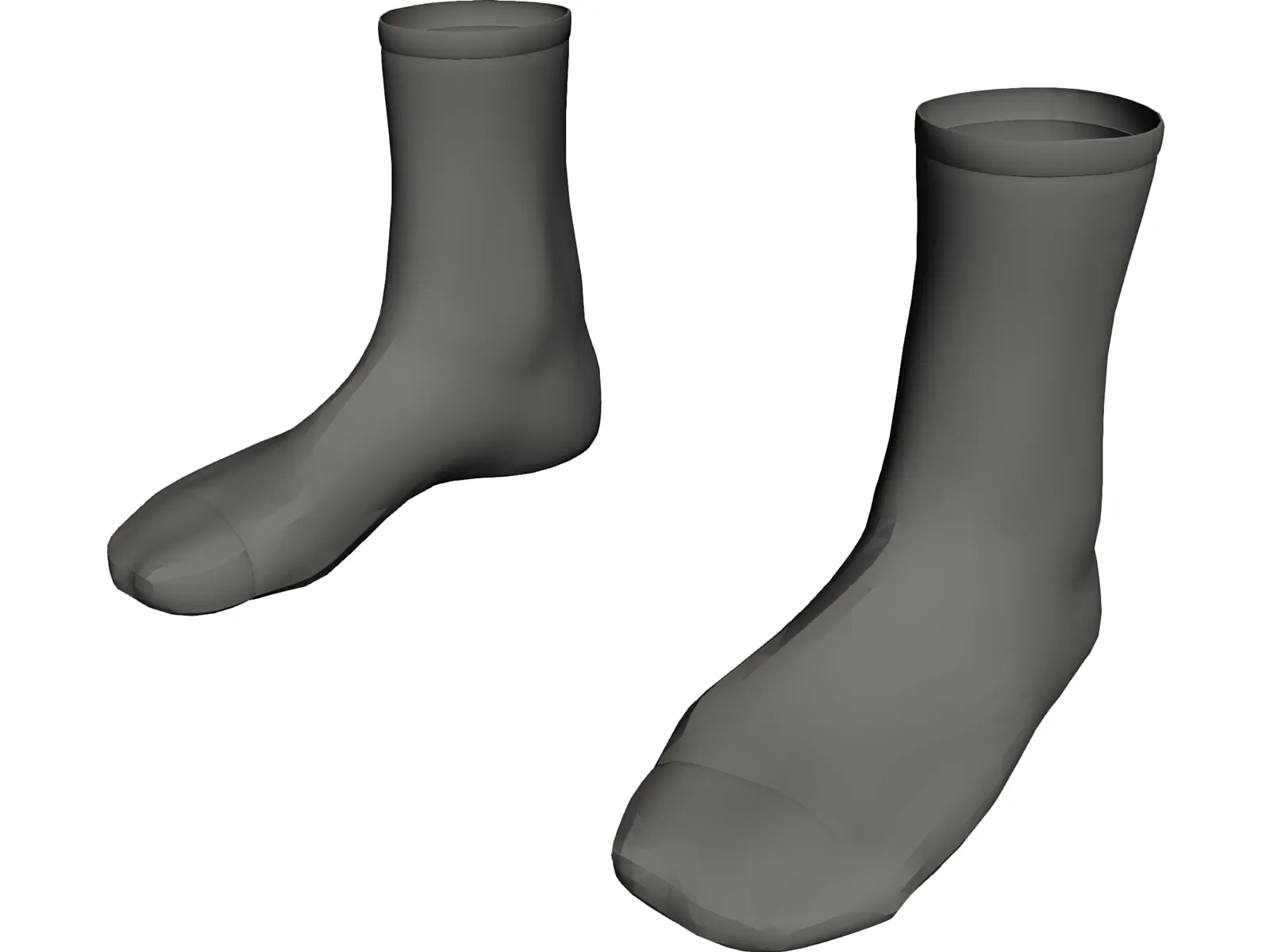 Socks 3D Model