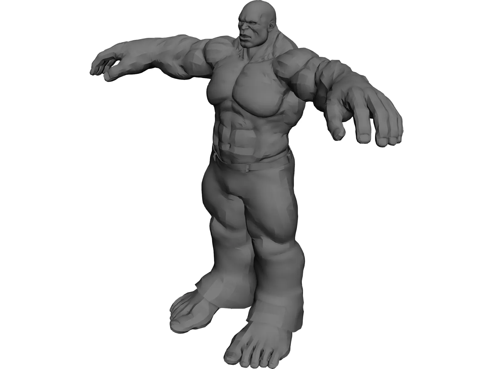 Hulk 3D Model