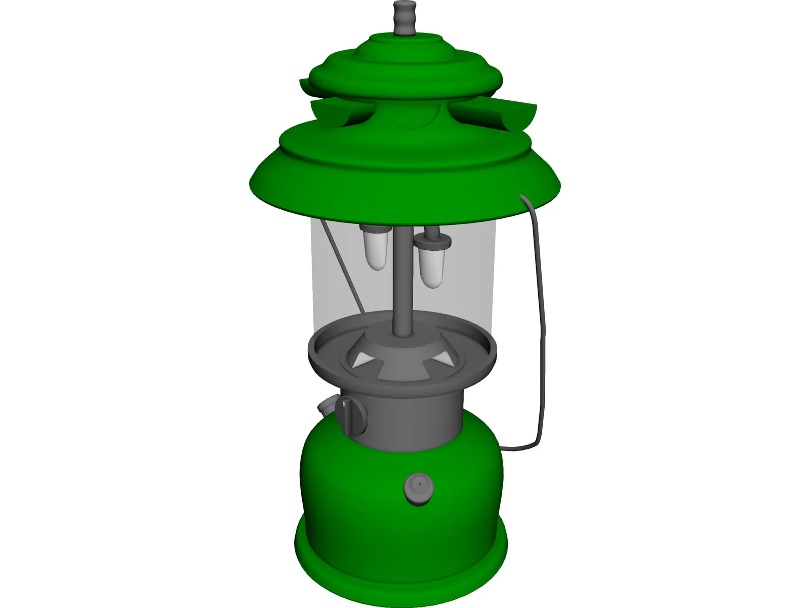 Vintage Coleman Lantern 3D Model