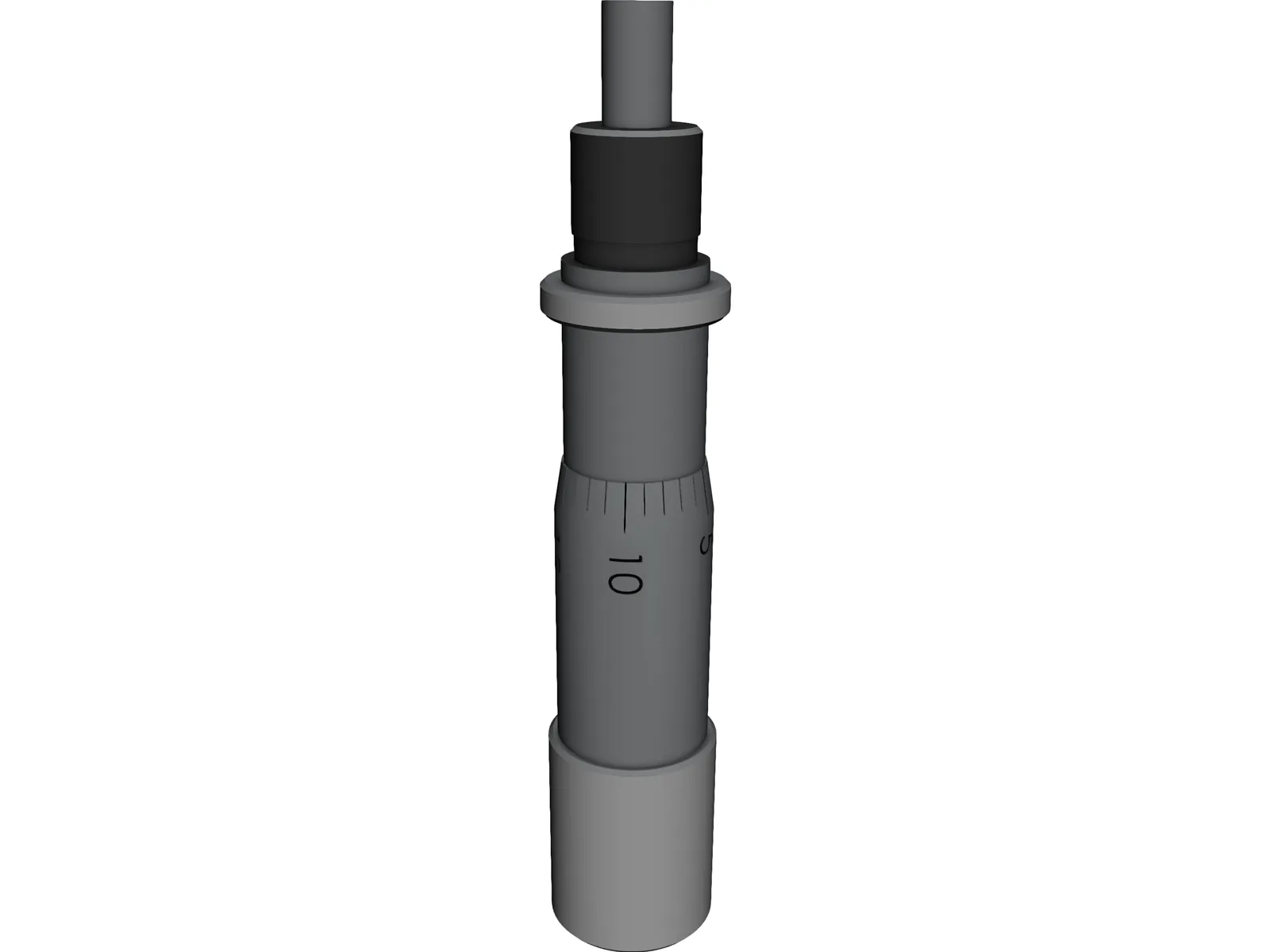 Mitutoyo 148-111 Micrometer Head 3D Model