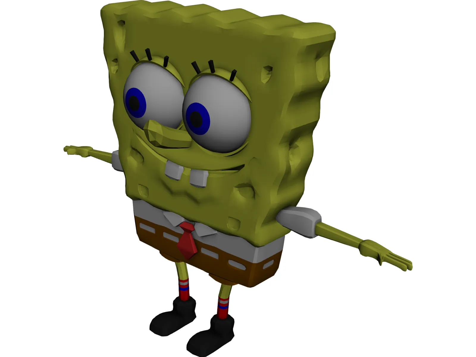 Sponge Bob Squarepants 3D Model