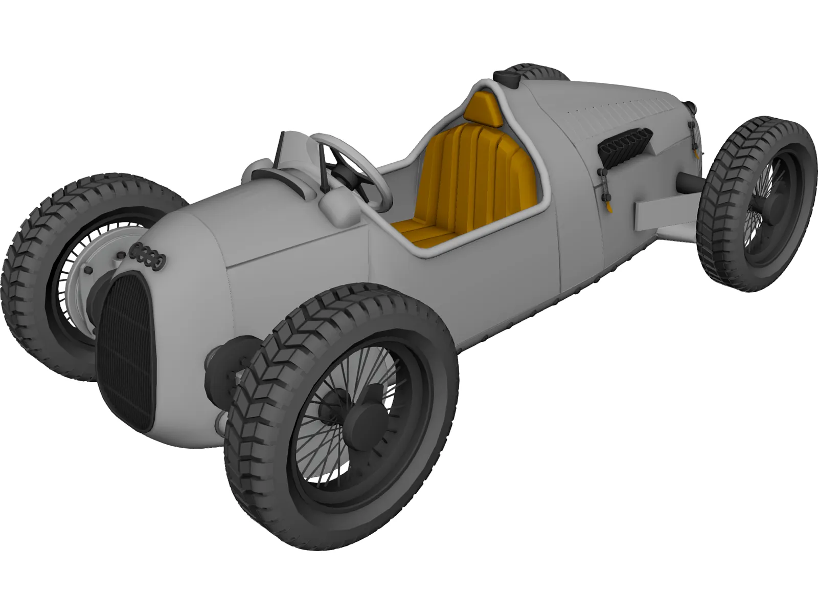 Audi Type C 3D Model