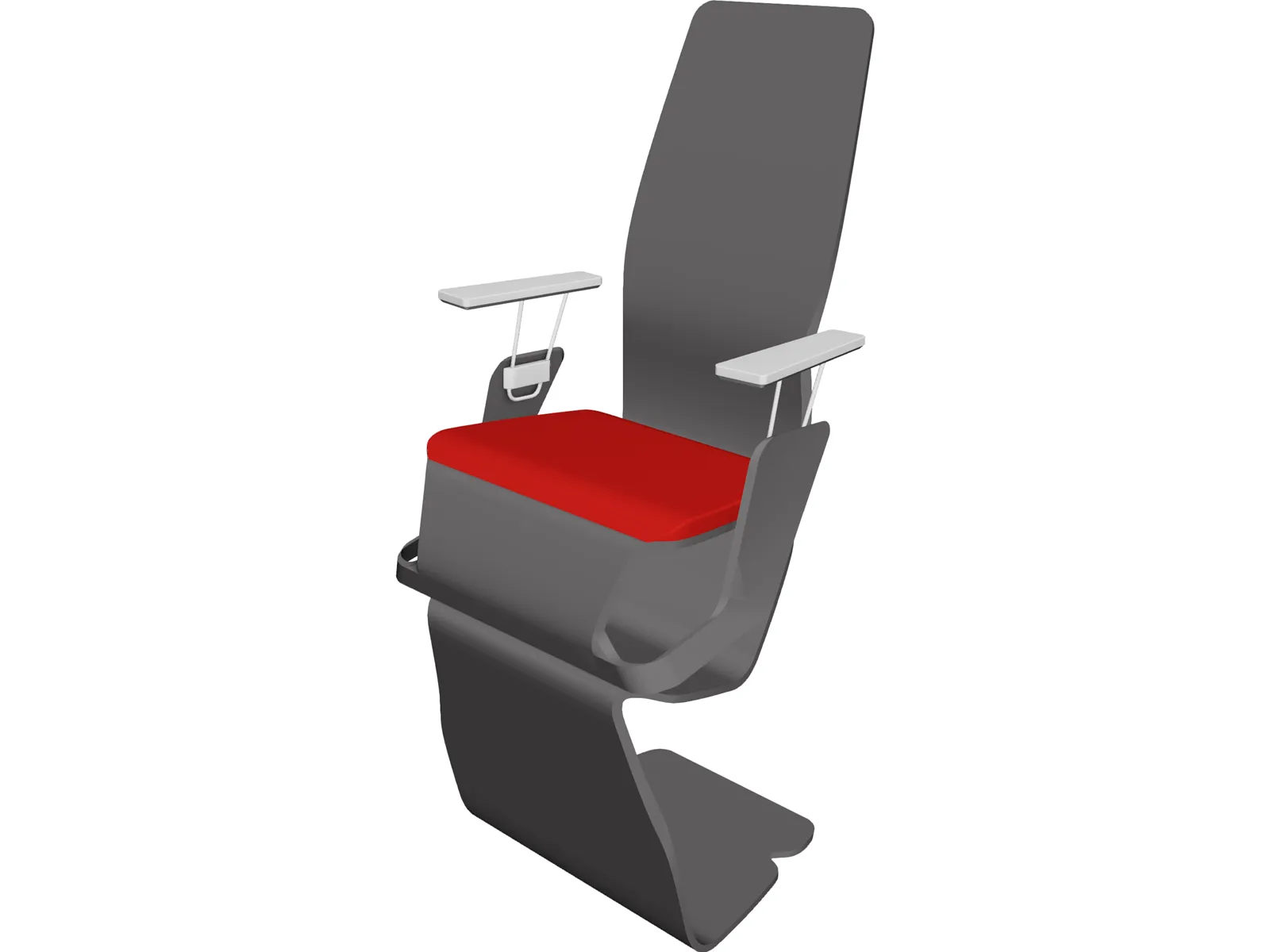 Tietz Modern Chair 3D Model