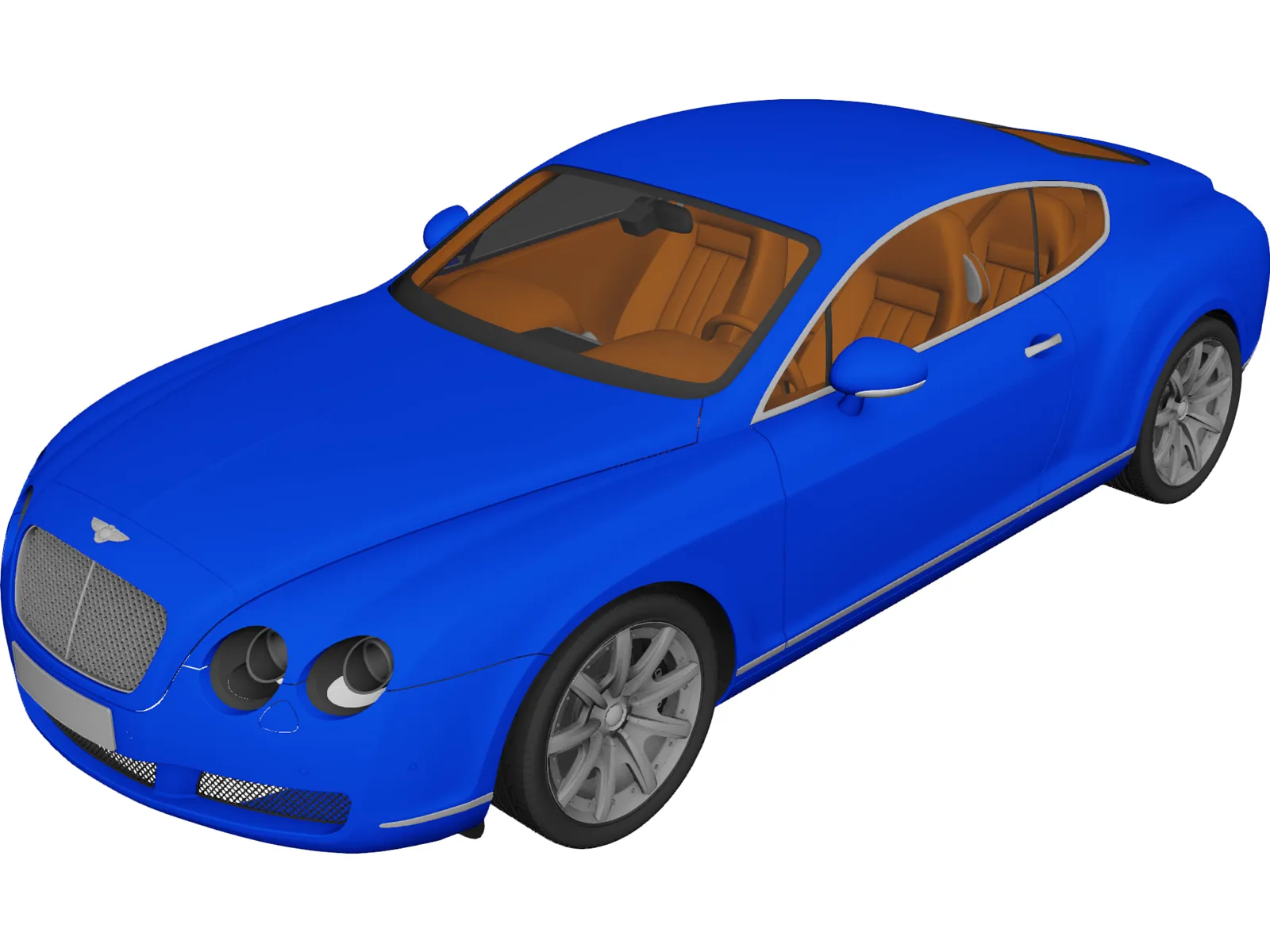 Bentley Continental GT 3D Model