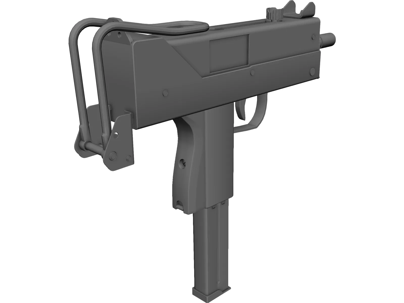 MAC-10 3D Model