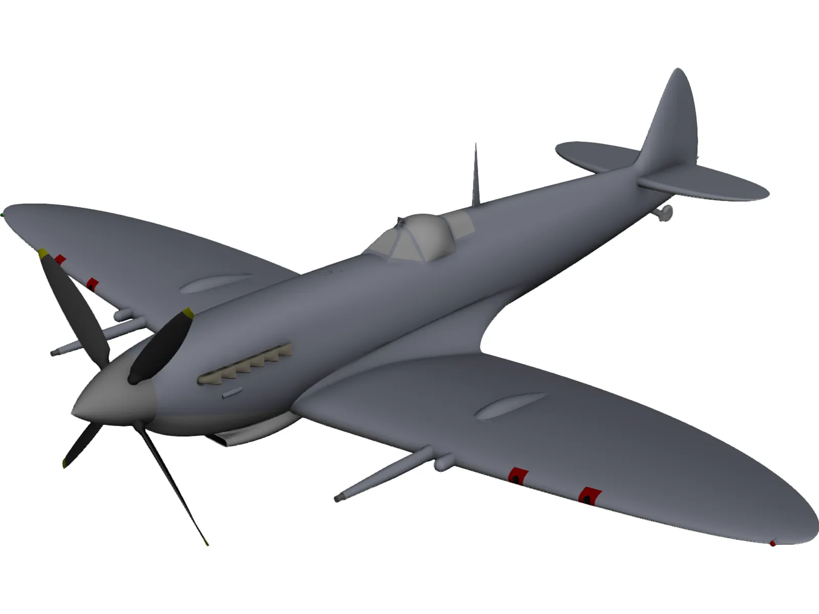Spitfire 3D Model