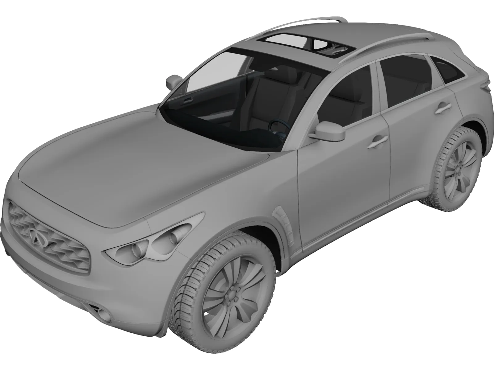 Infiniti FX50 3D Model