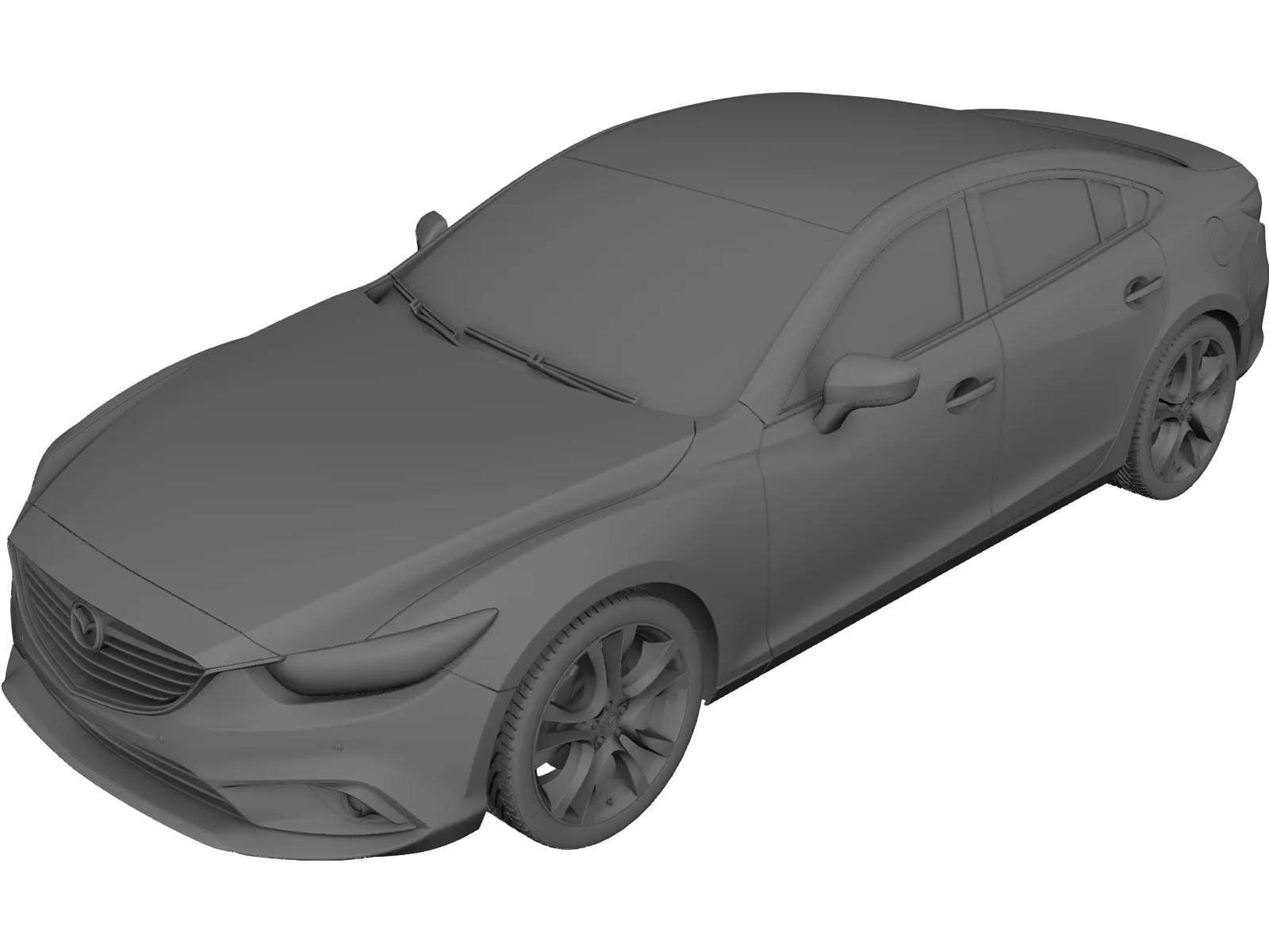 Mazda 6 (2014) 3D Model