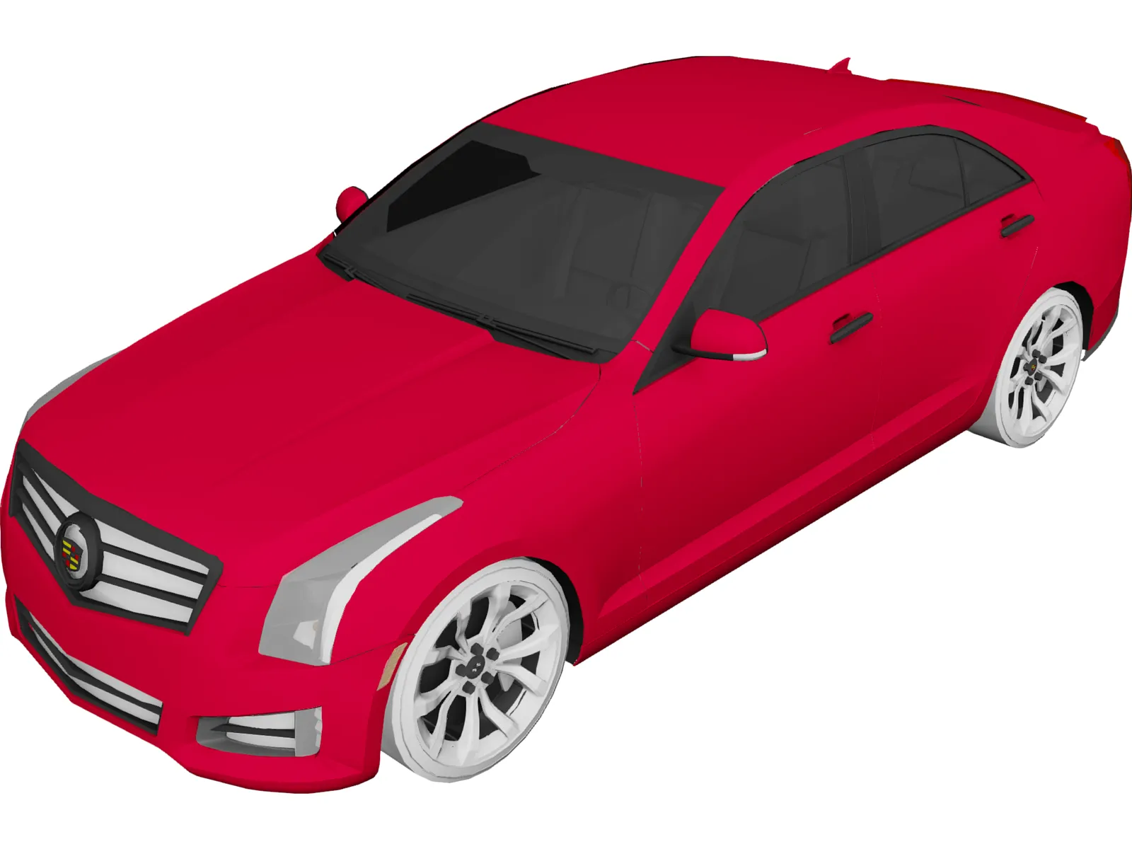 Cadillac ATS (2013) 3D Model