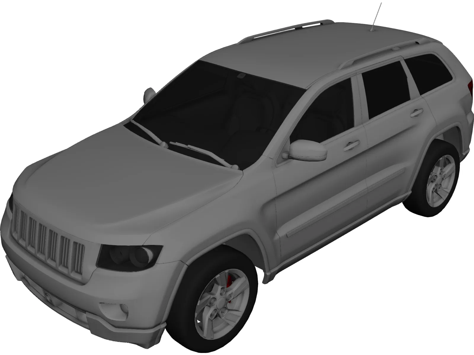 Jeep Grand Cherokee 3D Model