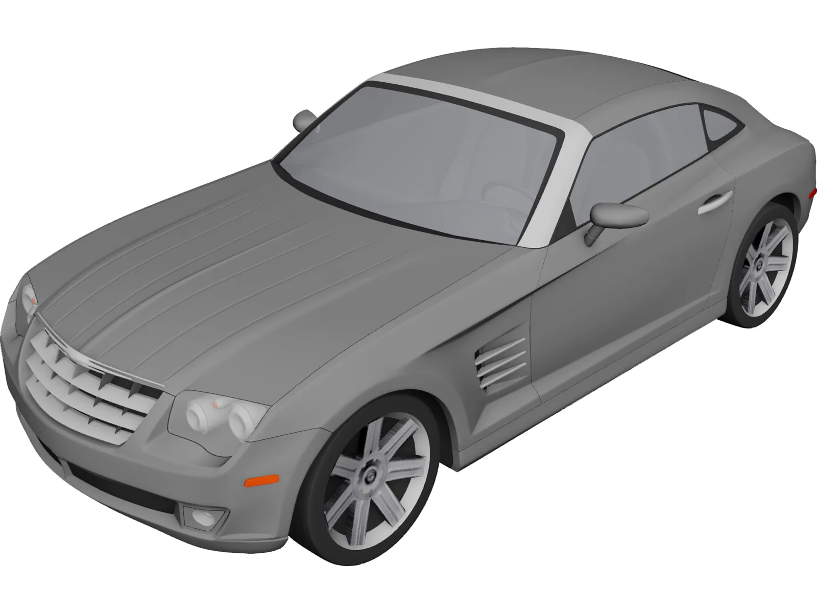 Chrysler Crossfire Coupe (2006) 3D Model