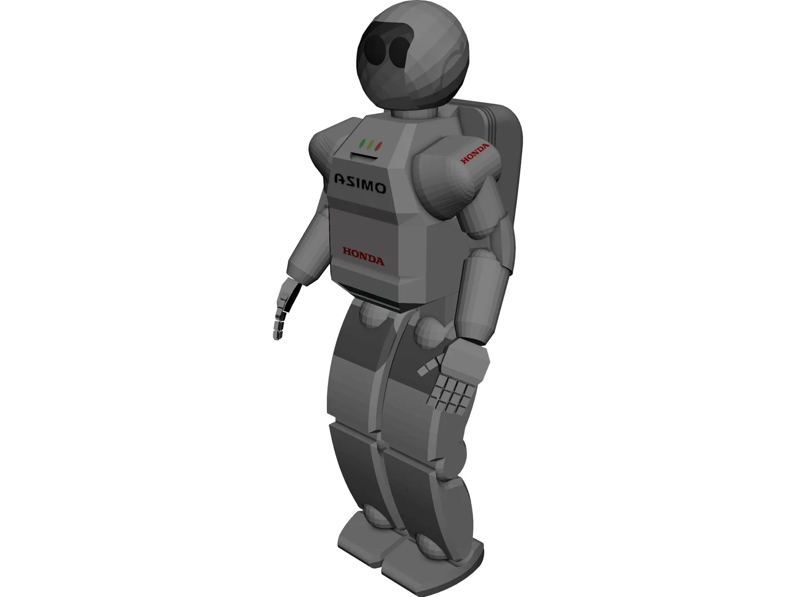 Honda Asimo Robot 3D Model