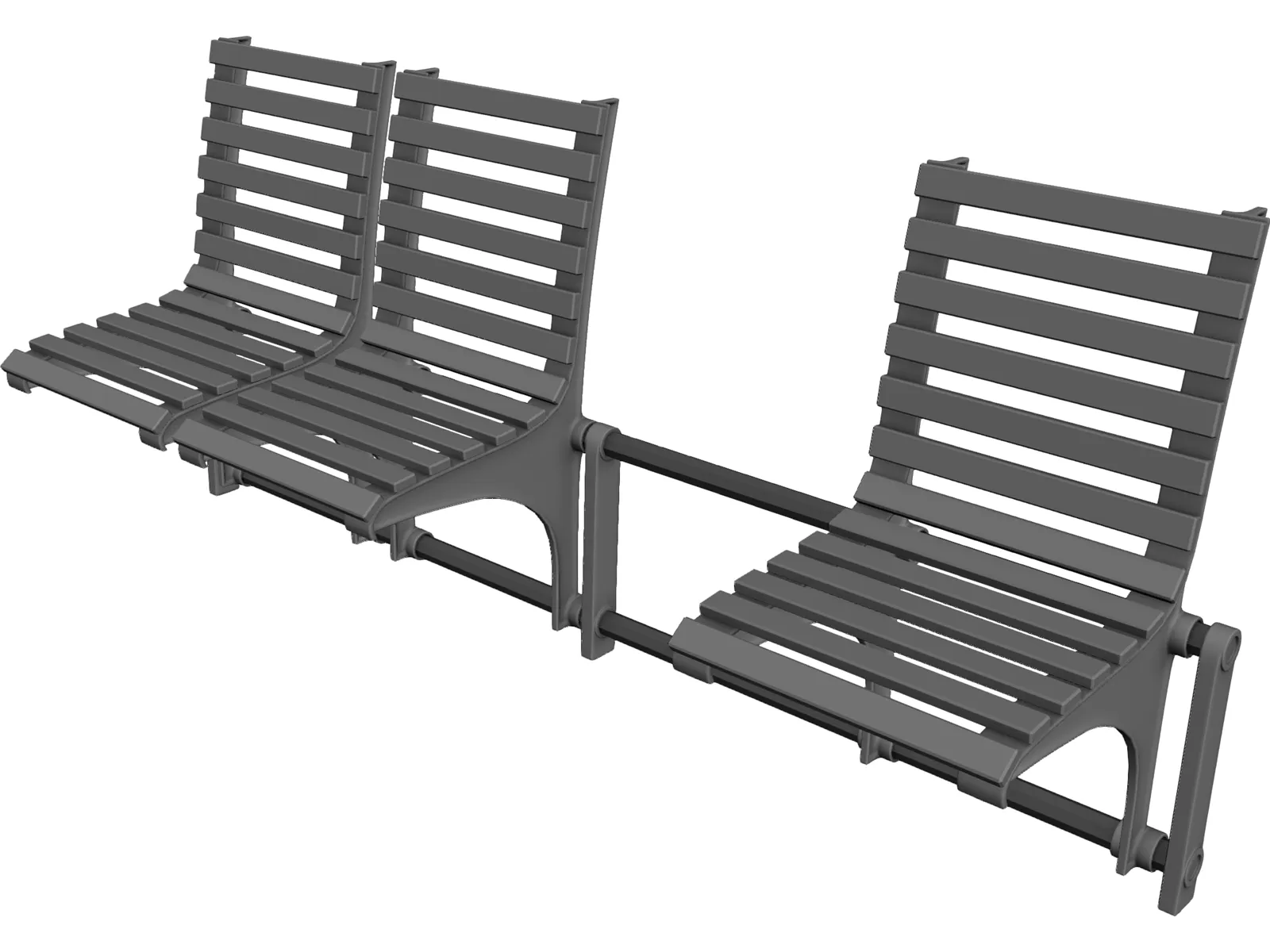 Bench 3D Model