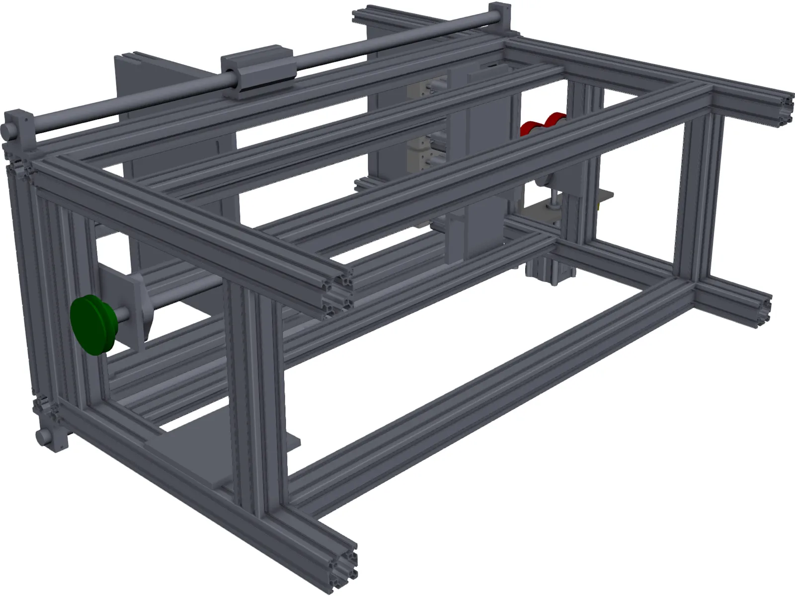 PVC Loading and Packing Machine 3D Model